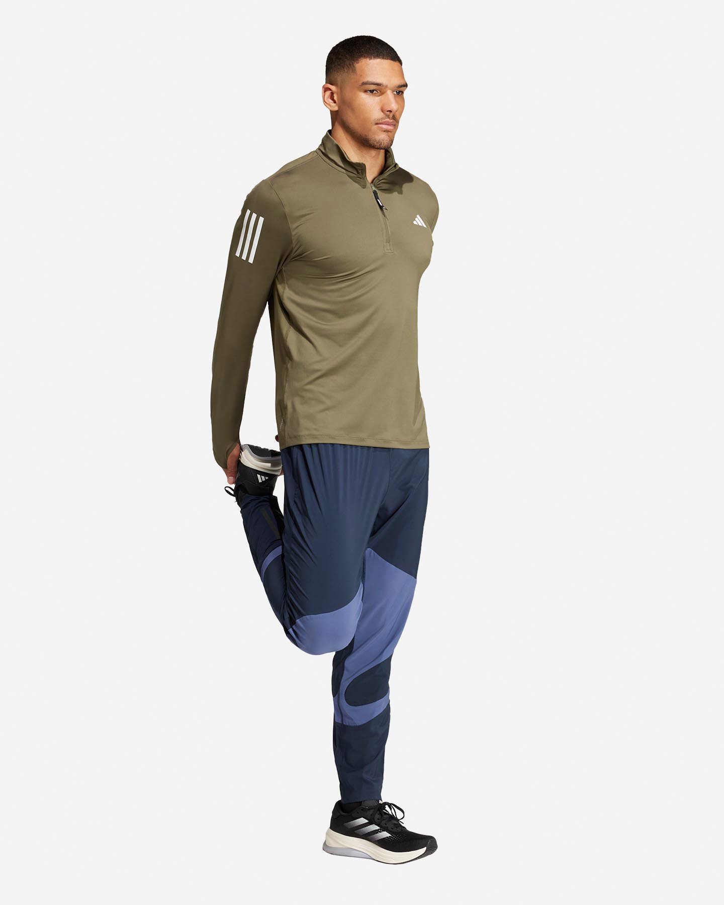 Maglia running ADIDAS OTR M - Verde - 3 | Cisalfa Sport