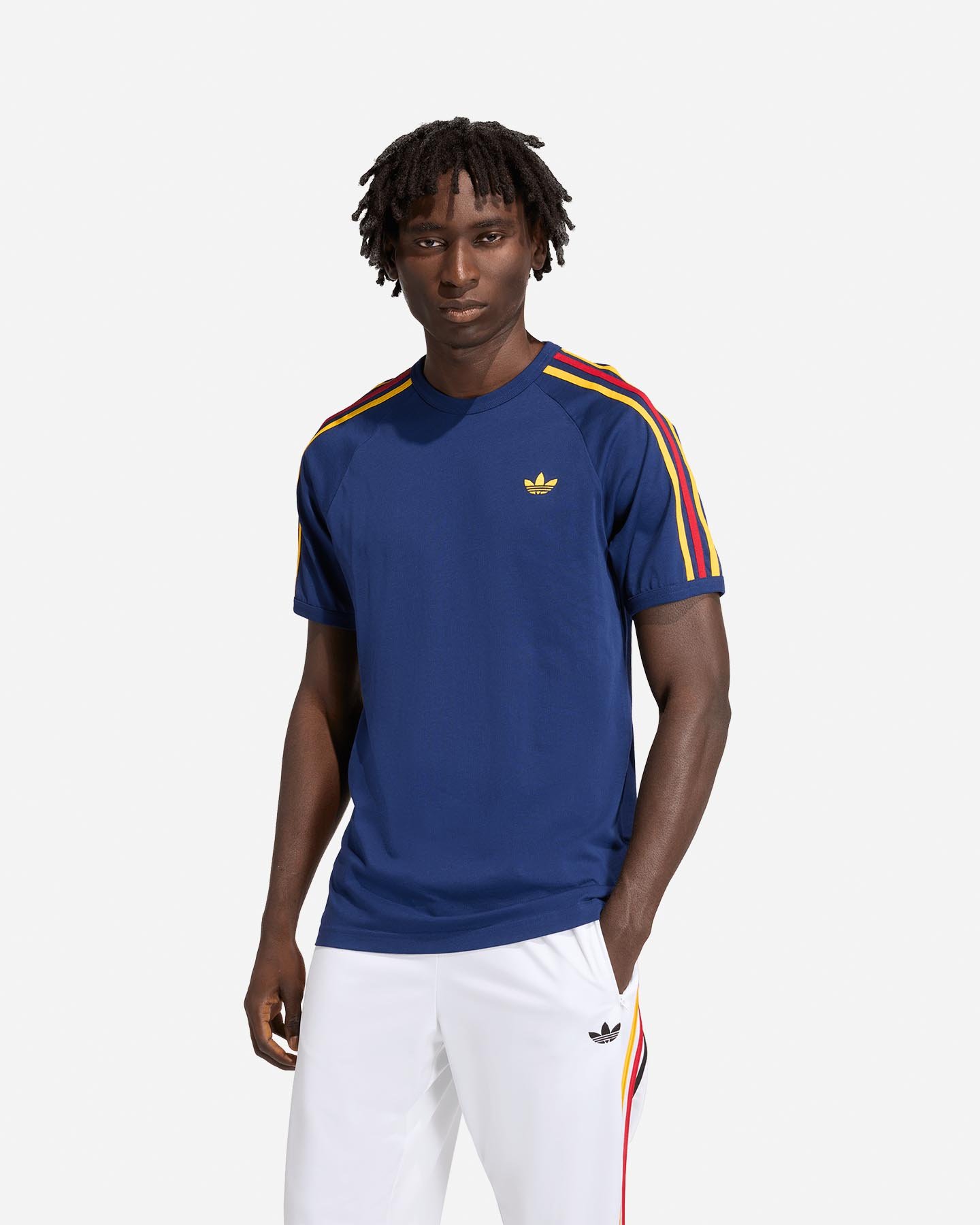 T-shirt ADIDAS ORIGINALS 3STRIPES M - Blu - 1 | Cisalfa Sport