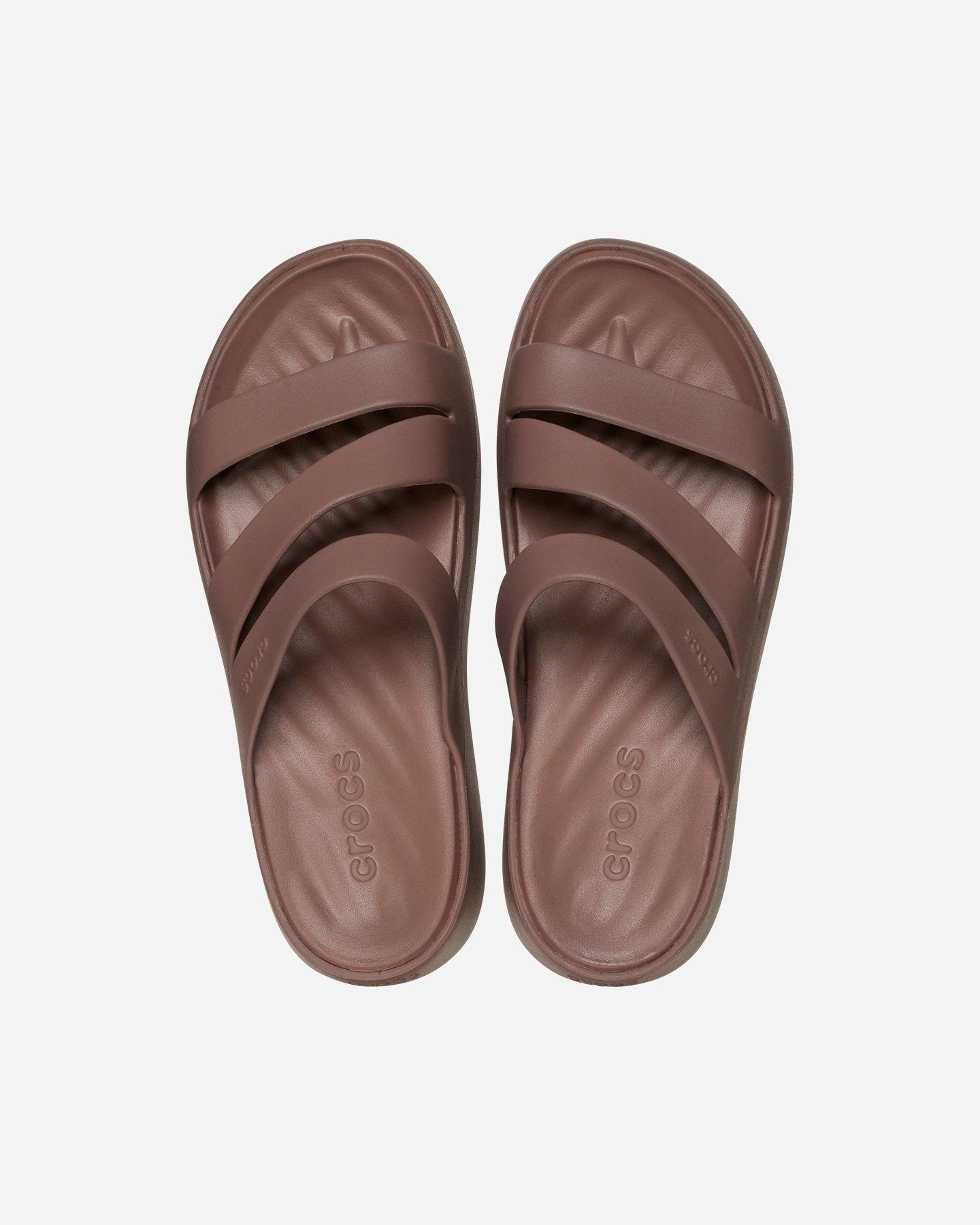 Ciabatte CROCS GETAWAY STRAPPY W - Marrone - 0 | Cisalfa Sport