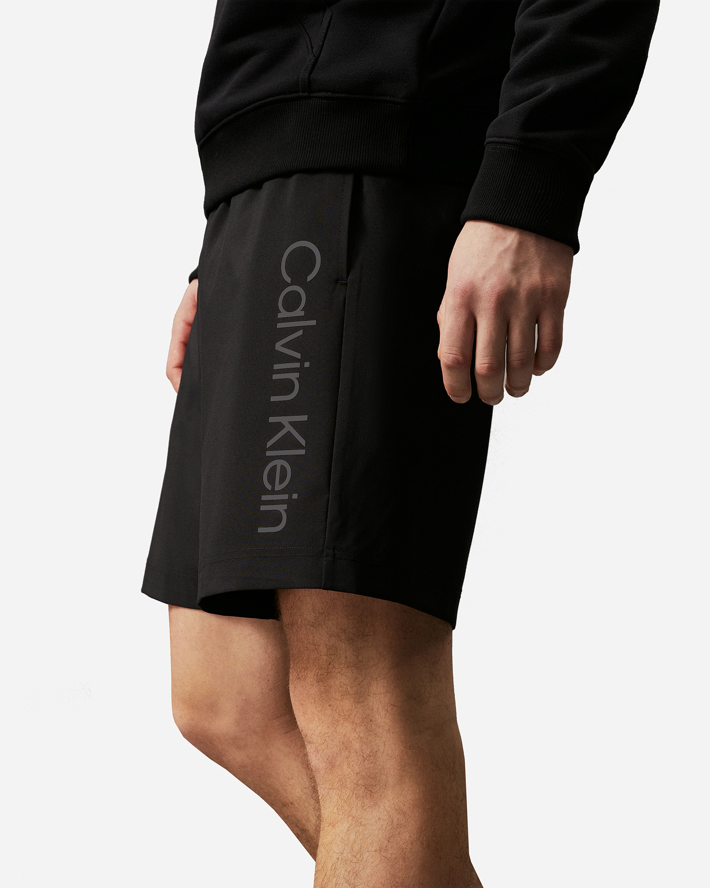Pantaloncini CALVIN KLEIN SPORT 7" INSEAM LOGO M - Nero - 3 | Cisalfa Sport