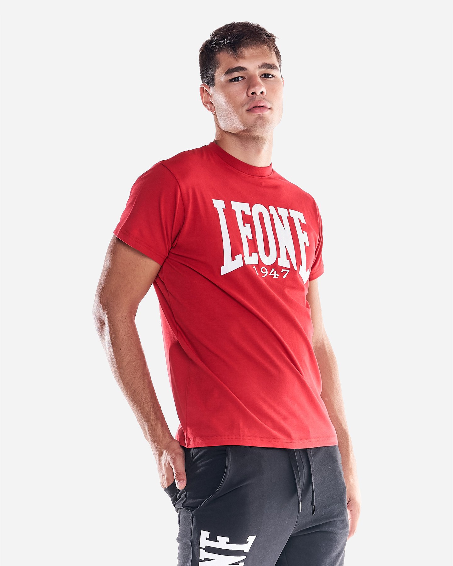 T-shirt LEONE BIG LOGO M - Rosso - 1 | Cisalfa Sport