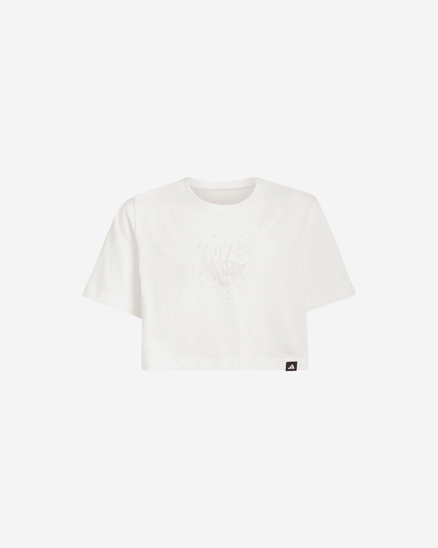T-shirt ADIDAS EVERYDAY GLAM GRAPHIC JR - Bianco - 0 | Cisalfa Sport