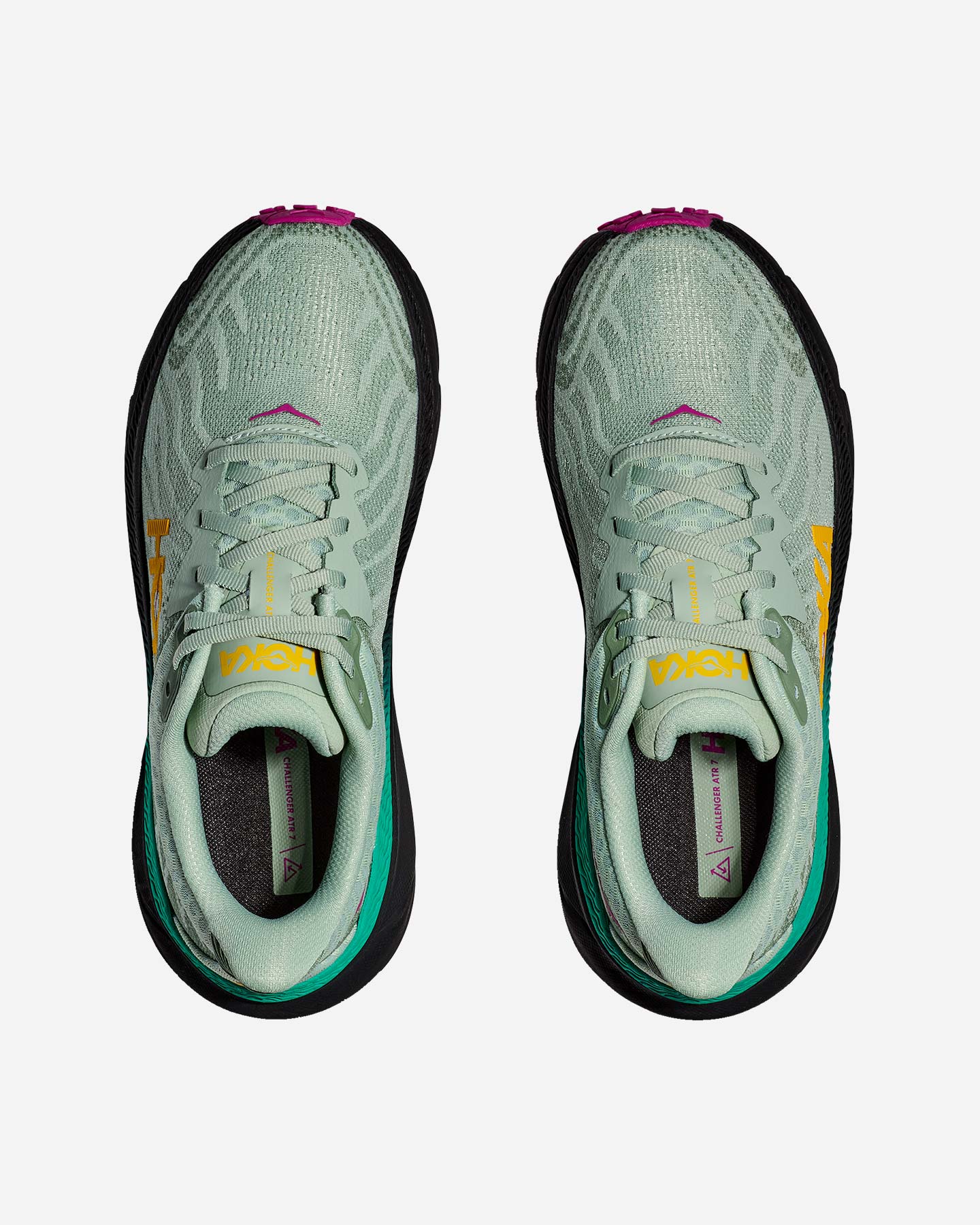 Scarpe trail HOKA CHALLENGER 7 W - Verde - 3 | Cisalfa Sport