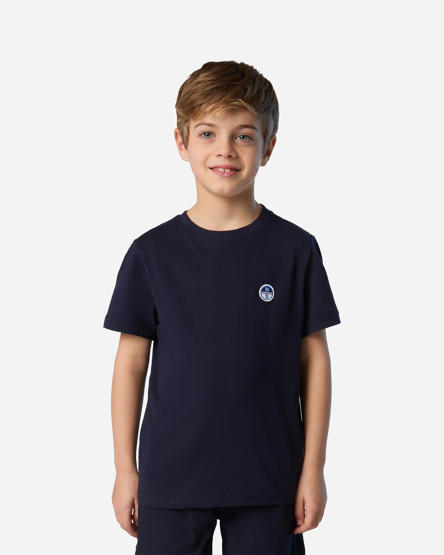 T-shirt NORTH SAILS LOGO CHEST JR - Blu - 1 | Cisalfa Sport