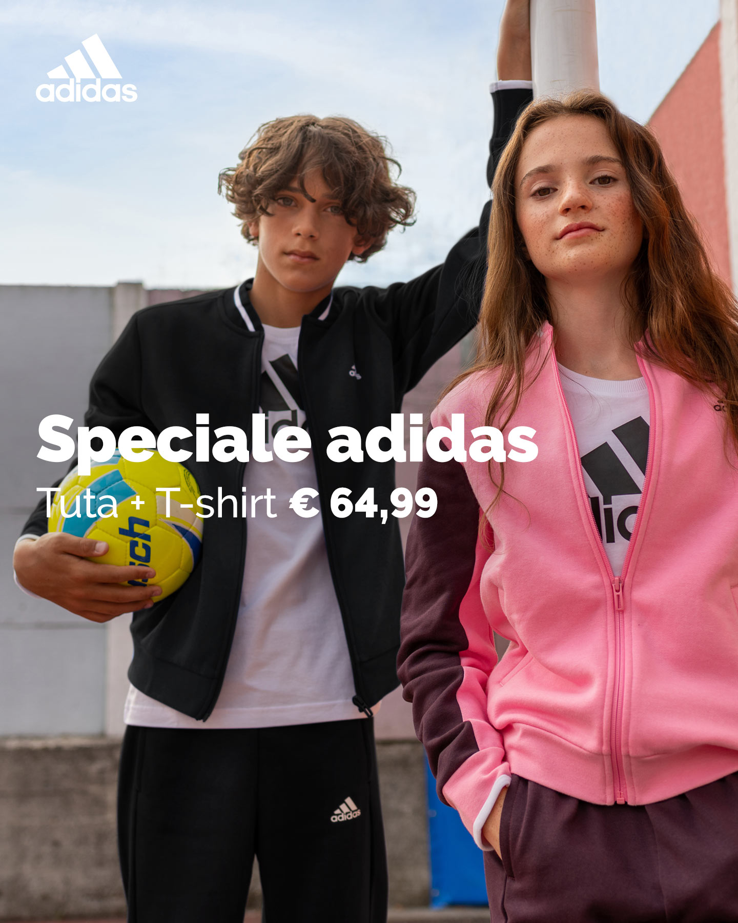 Tuta ADIDAS VARSITY BTS JR - Nero - 3 | Cisalfa Sport