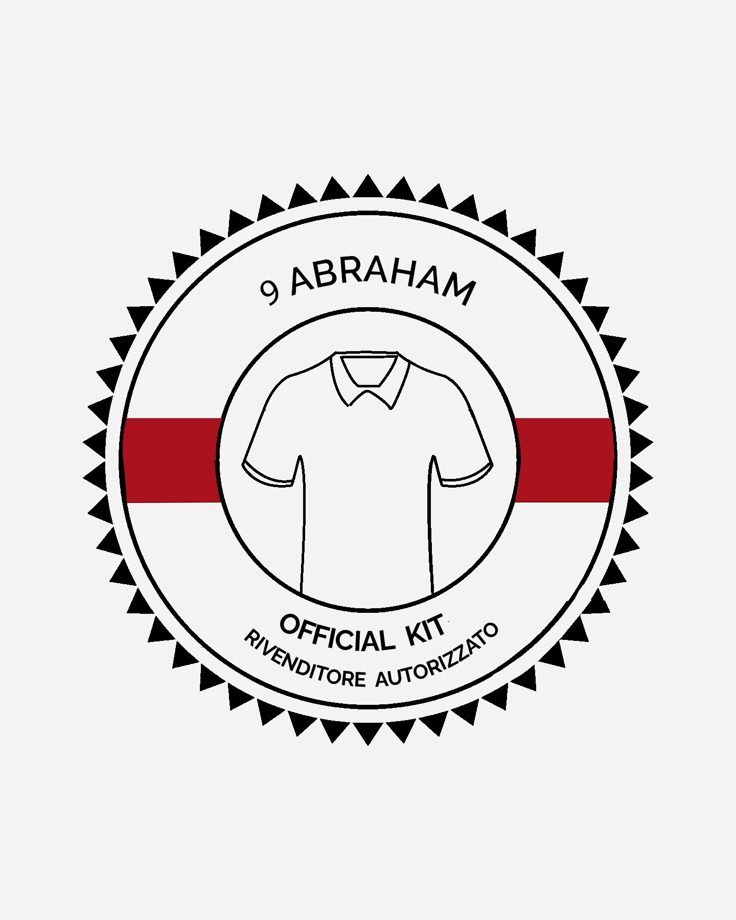 Accessorio calcio DEKOGRAPHICS STAMPA ABRAHAM HOME 22-23 JR  - Color mix - 1 | Cisalfa Sport