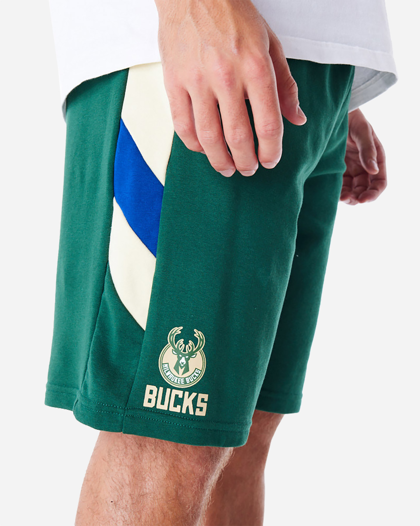 Abbigliamento basket NEW ERA PANEL OS BUCKS M - Verde - 4 | Cisalfa Sport
