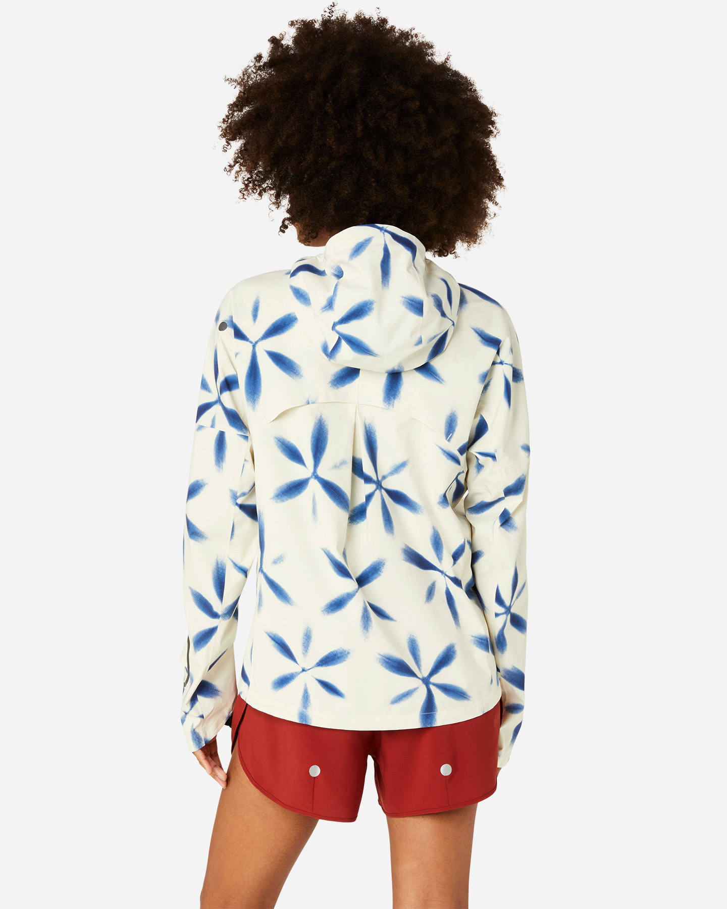 Giacca running ASICS METARUN SHIBORI WATERPROOF W - Blu - 2 | Cisalfa Sport