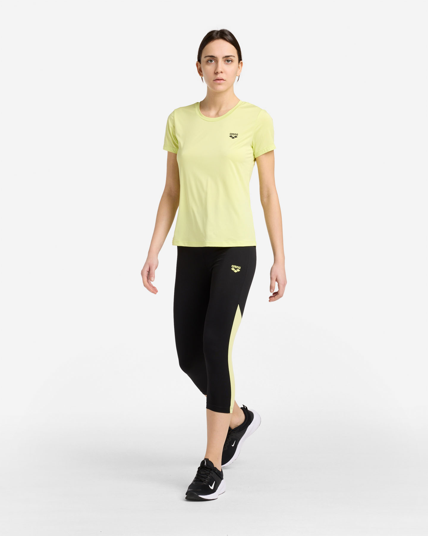 T-shirt training ARENA ESSENTIAL MOVE W - Giallo - 2 | Cisalfa Sport