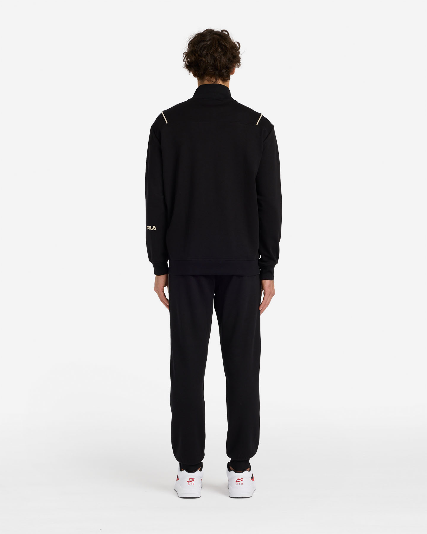 Felpa FILA SMALL PATCH M - Nero - 3 | Cisalfa Sport