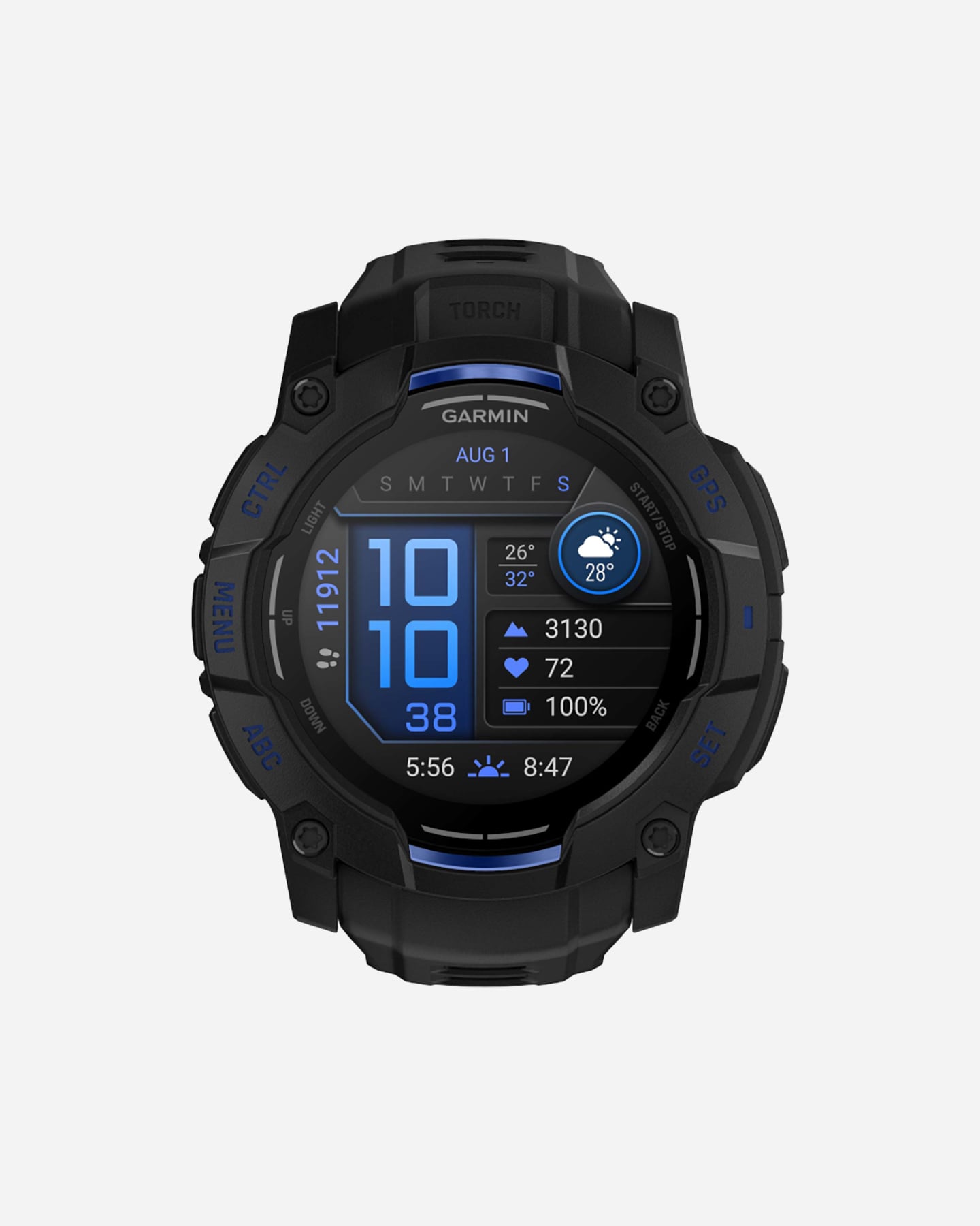 Orologio multifunzione GARMIN INSTINCT 3 50MM AMOLED  - Nero - 0 | Cisalfa Sport