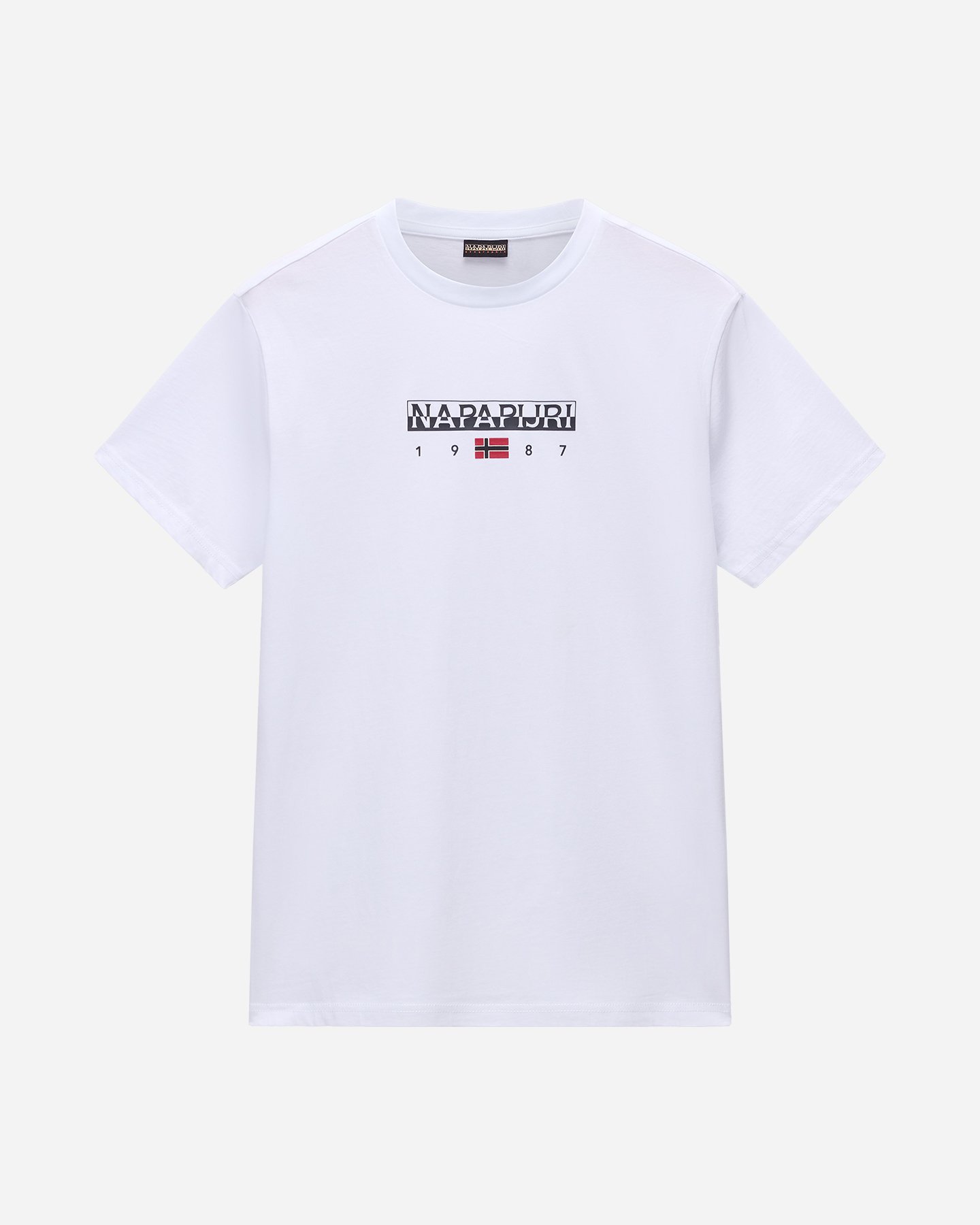 T-shirt NAPAPIJRI BANDIERA M - Bianco - 0 | Cisalfa Sport