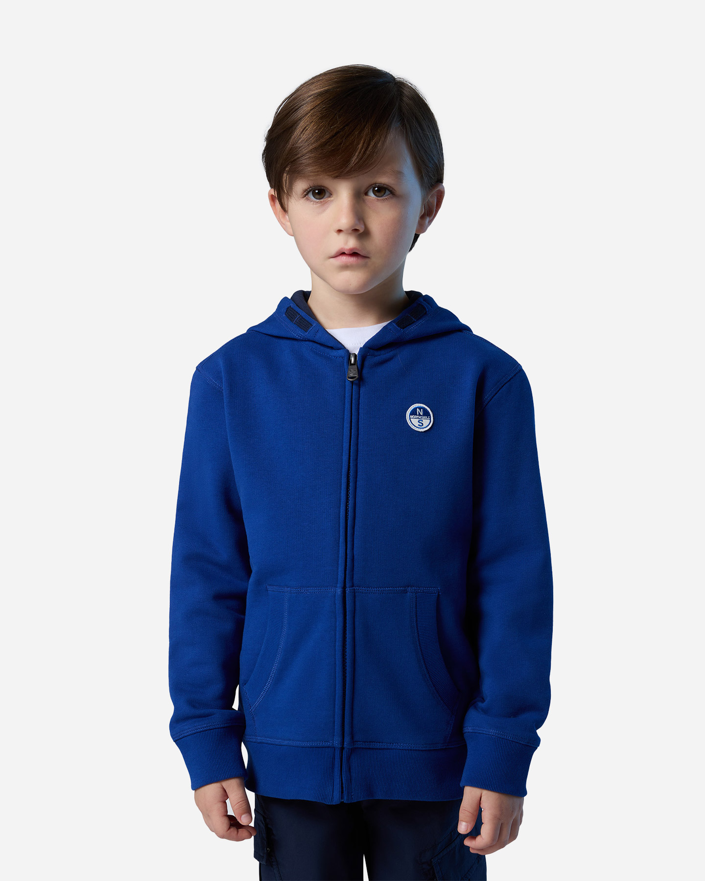 Felpa NORTH SAILS LOGO CHEST JR - Blu royal - 1 | Cisalfa Sport