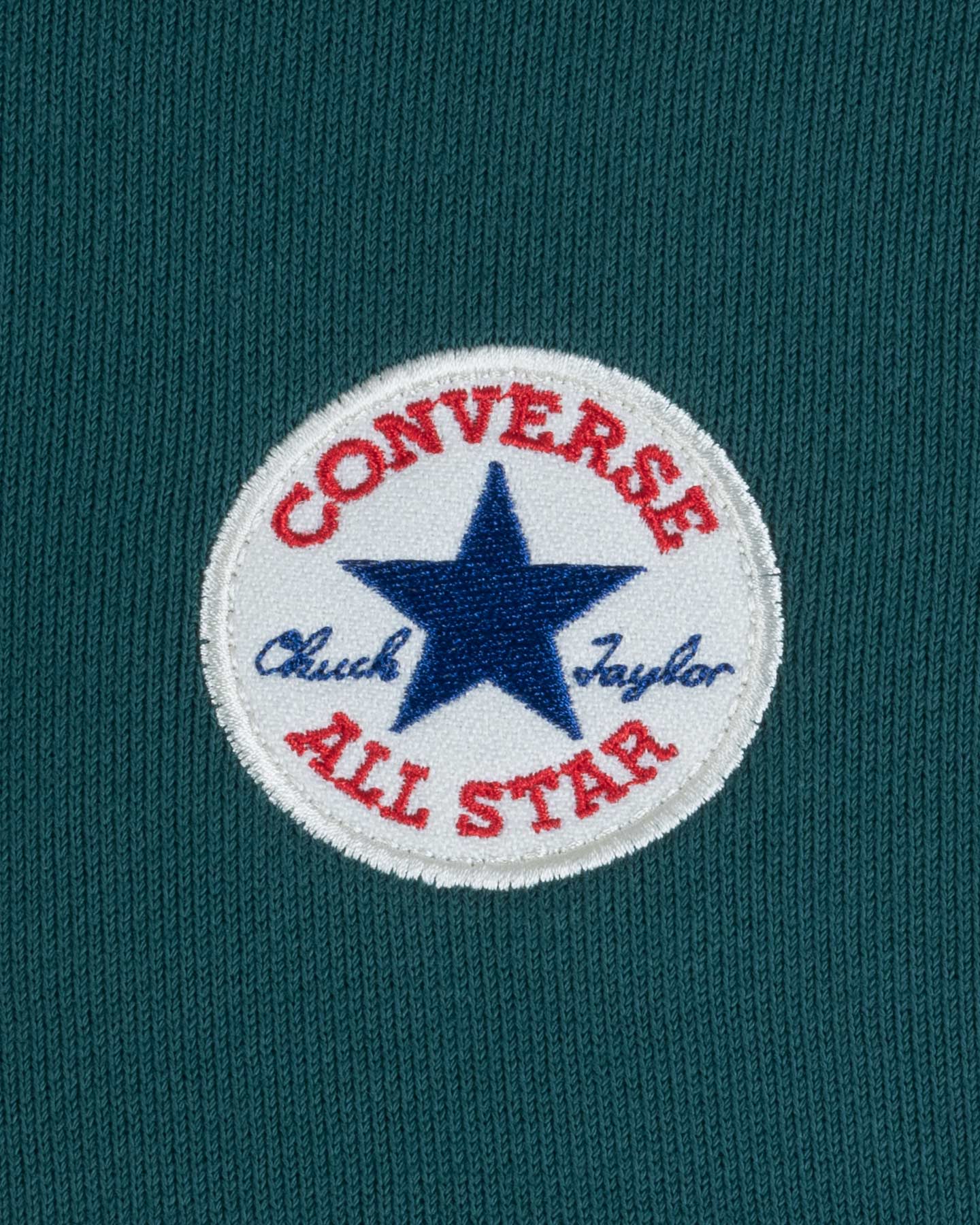 Felpa CONVERSE CHUCK PATCH M - Verde - 2 | Cisalfa Sport
