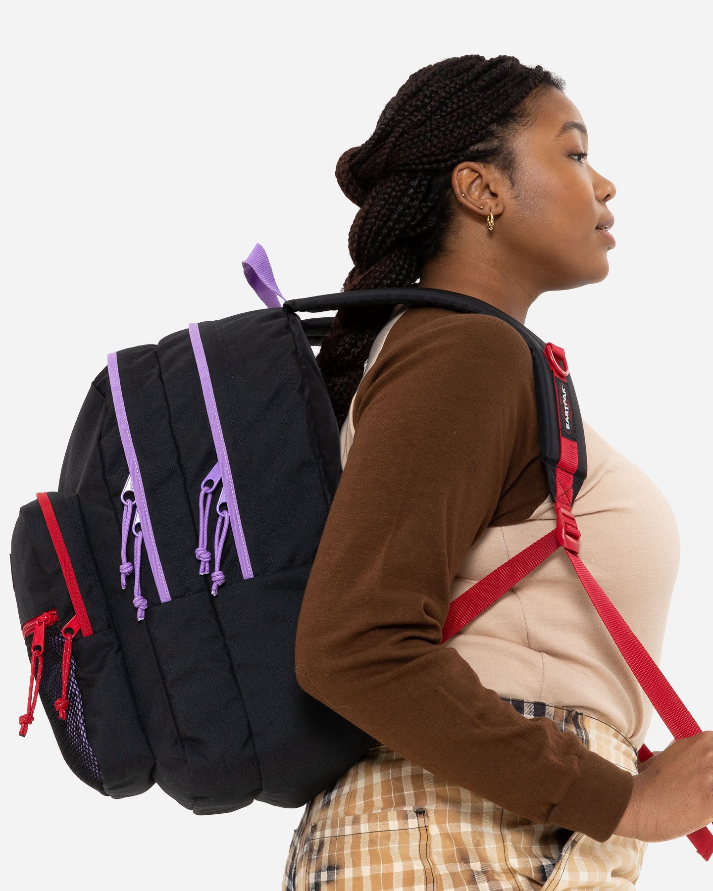 Zaino EASTPAK PINNACLE KONTRAST  - Viola - 4 | Cisalfa Sport