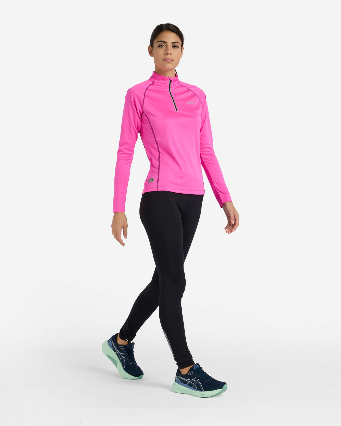 Maglia running ABC QUICKNESS W - Rosa - 3 | Cisalfa Sport