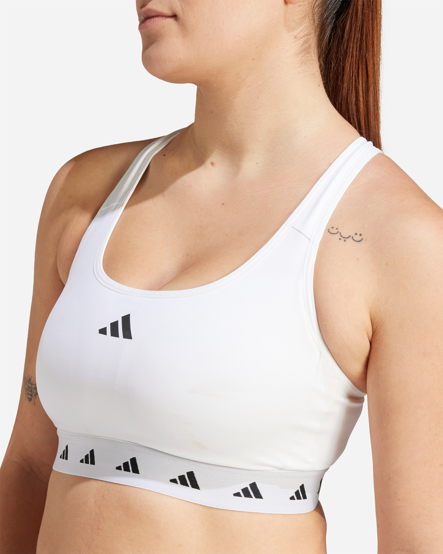 Bra training ADIDAS TECHFIT W - Rosa - 5 | Cisalfa Sport