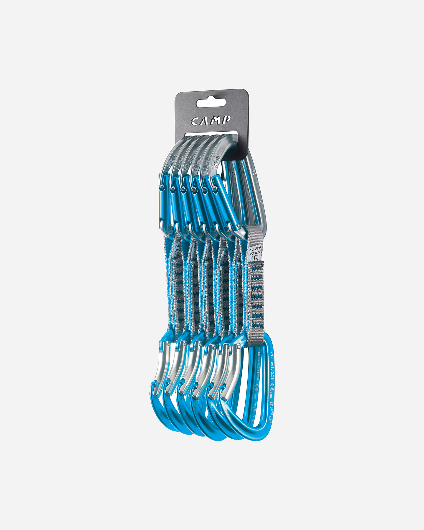 Rinvio CAMP ORBIT EXPRESS 11CM 6 PZ  - Azzurro - 0 | Cisalfa Sport