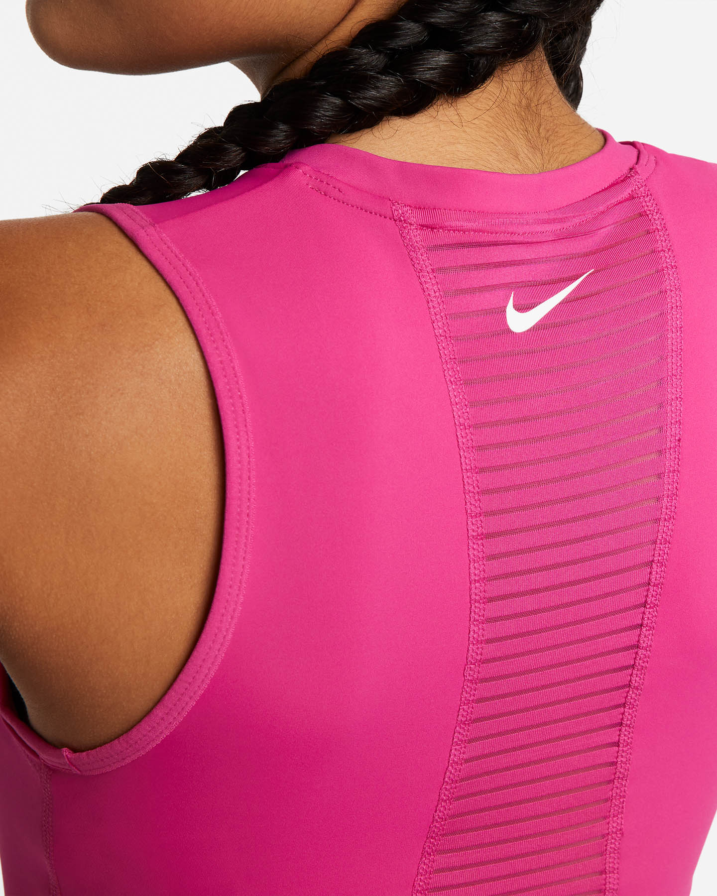 Canotta training NIKE DRI FIT PRO W - Rosa - 3 | Cisalfa Sport