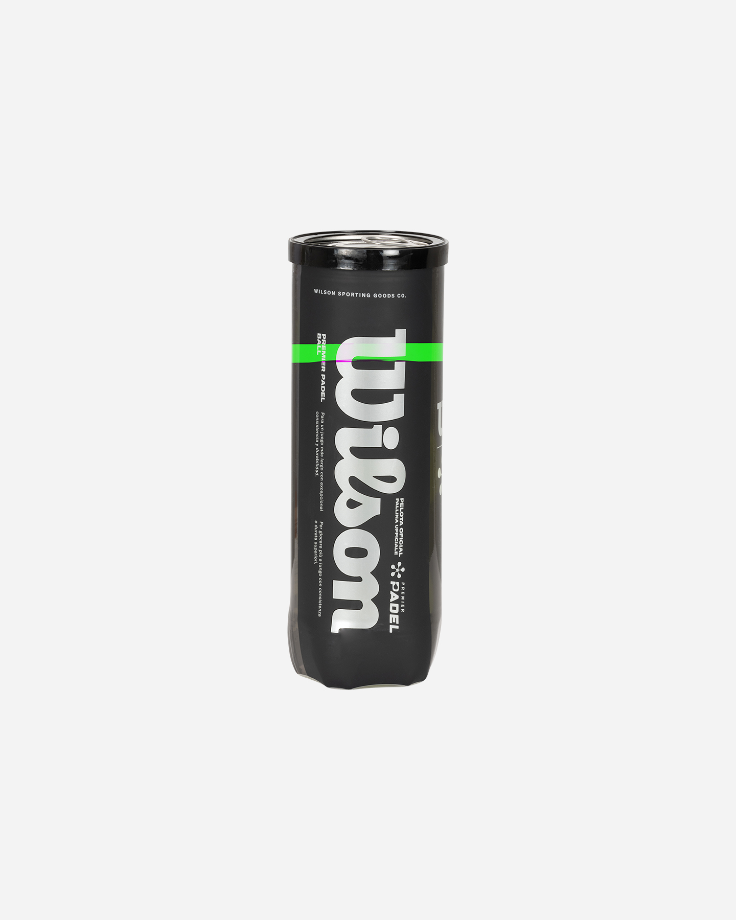 Palle padel WILSON TUBO PREMIER PADEL 3B  - Giallo - 0 | Cisalfa Sport