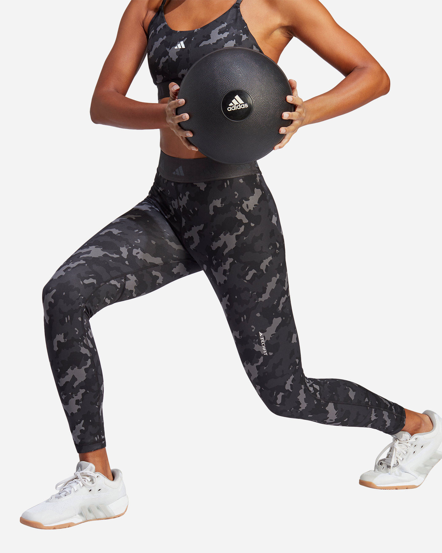 Leggings ADIDAS ALL OVER W - Nero - 1 | Cisalfa Sport