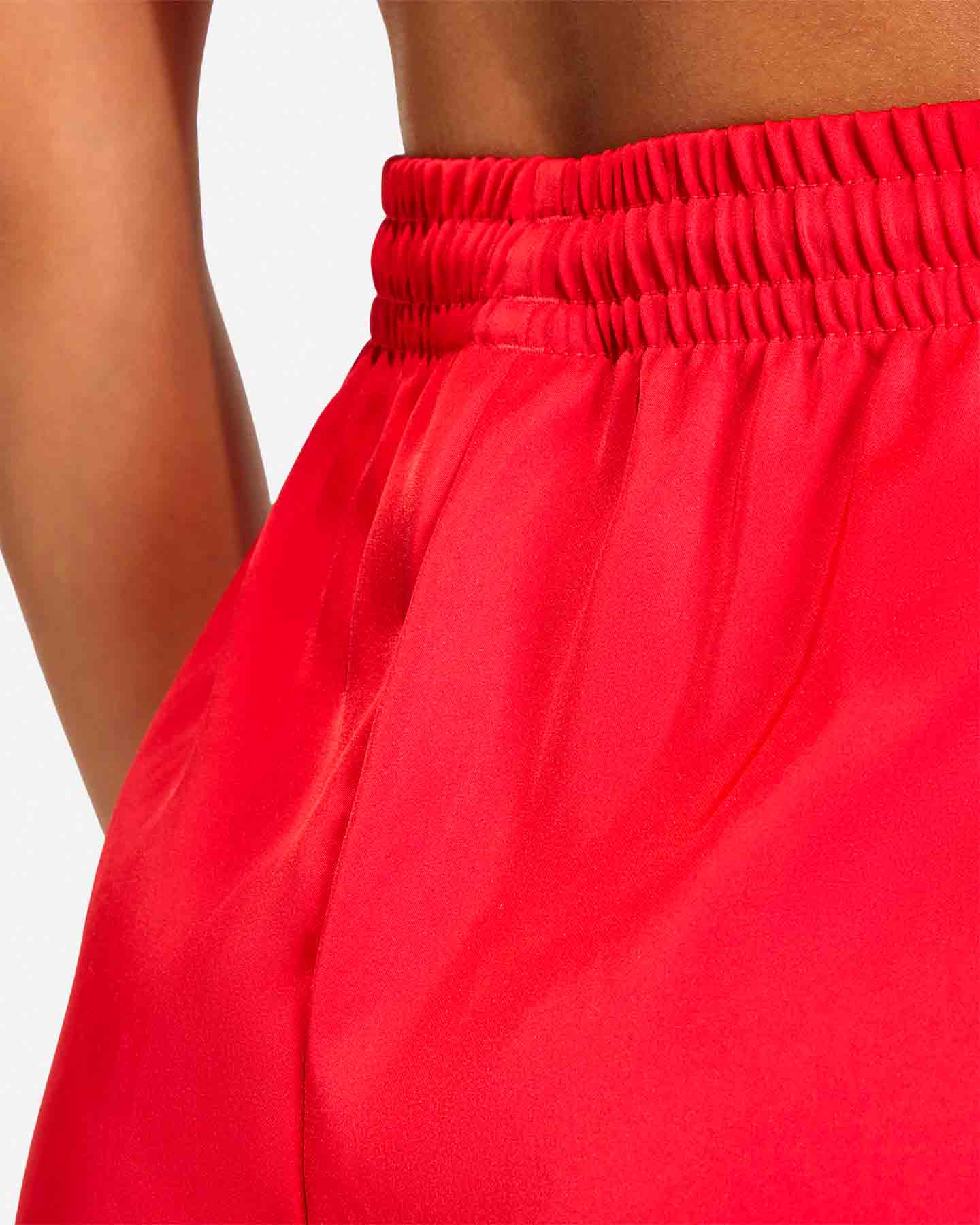 Pantaloncini ADIDAS 3STRIPES W - Rosso - 4 | Cisalfa Sport