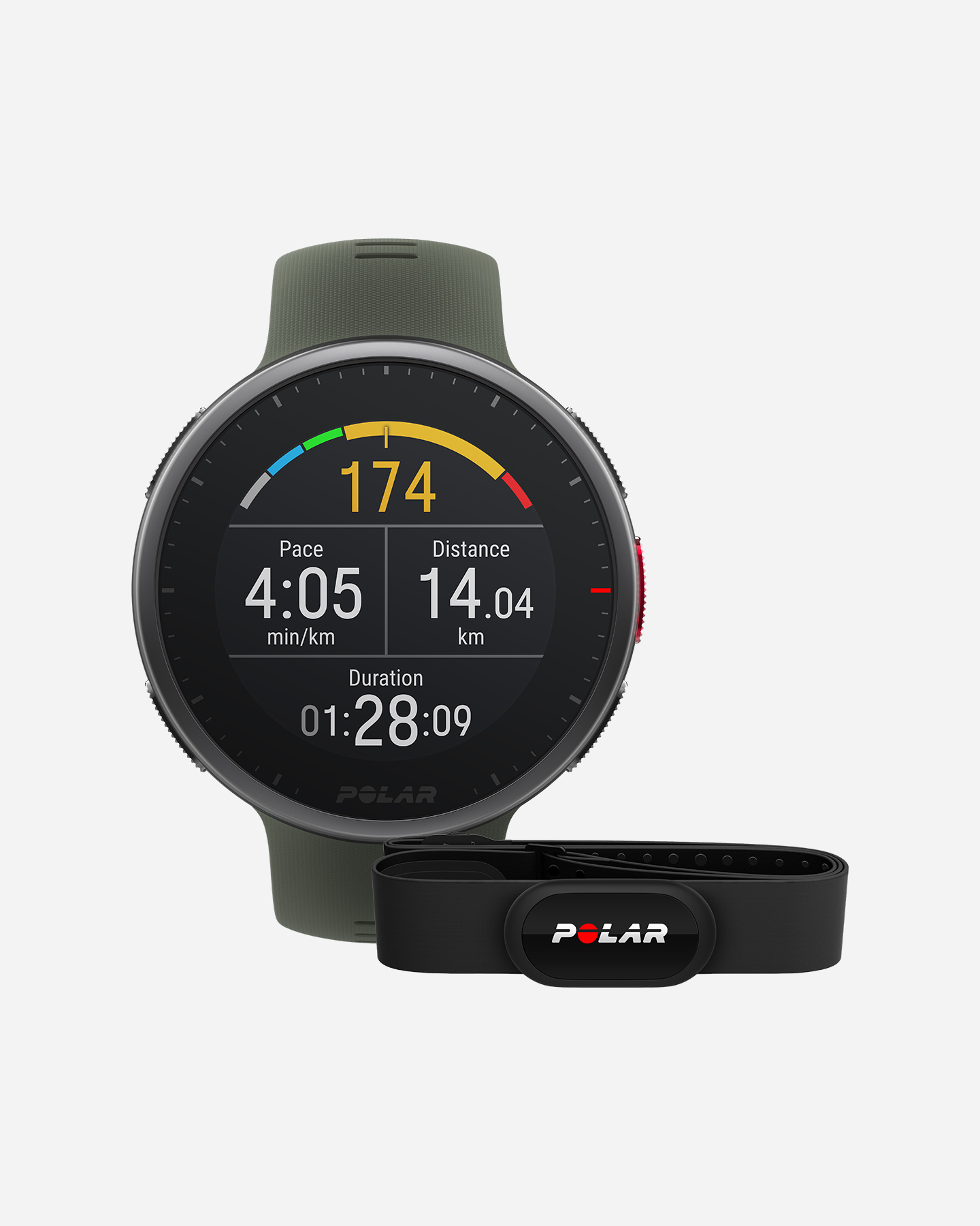 Orologio multifunzione POLAR VANTAGE V2 M/L HR  - Verde - 0 | Cisalfa Sport