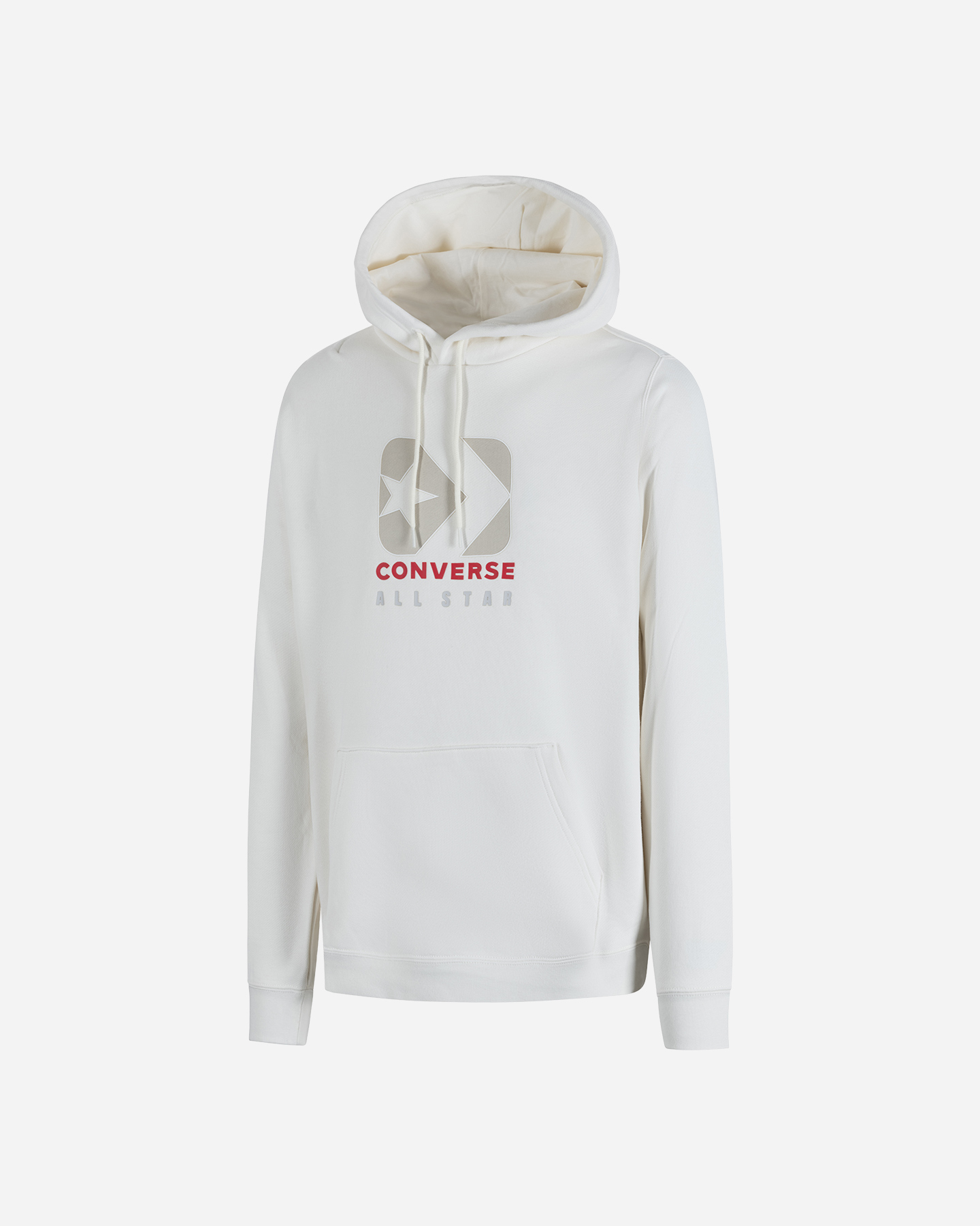 Felpa CONVERSE SCRIPT M - Bianco - 0 | Cisalfa Sport
