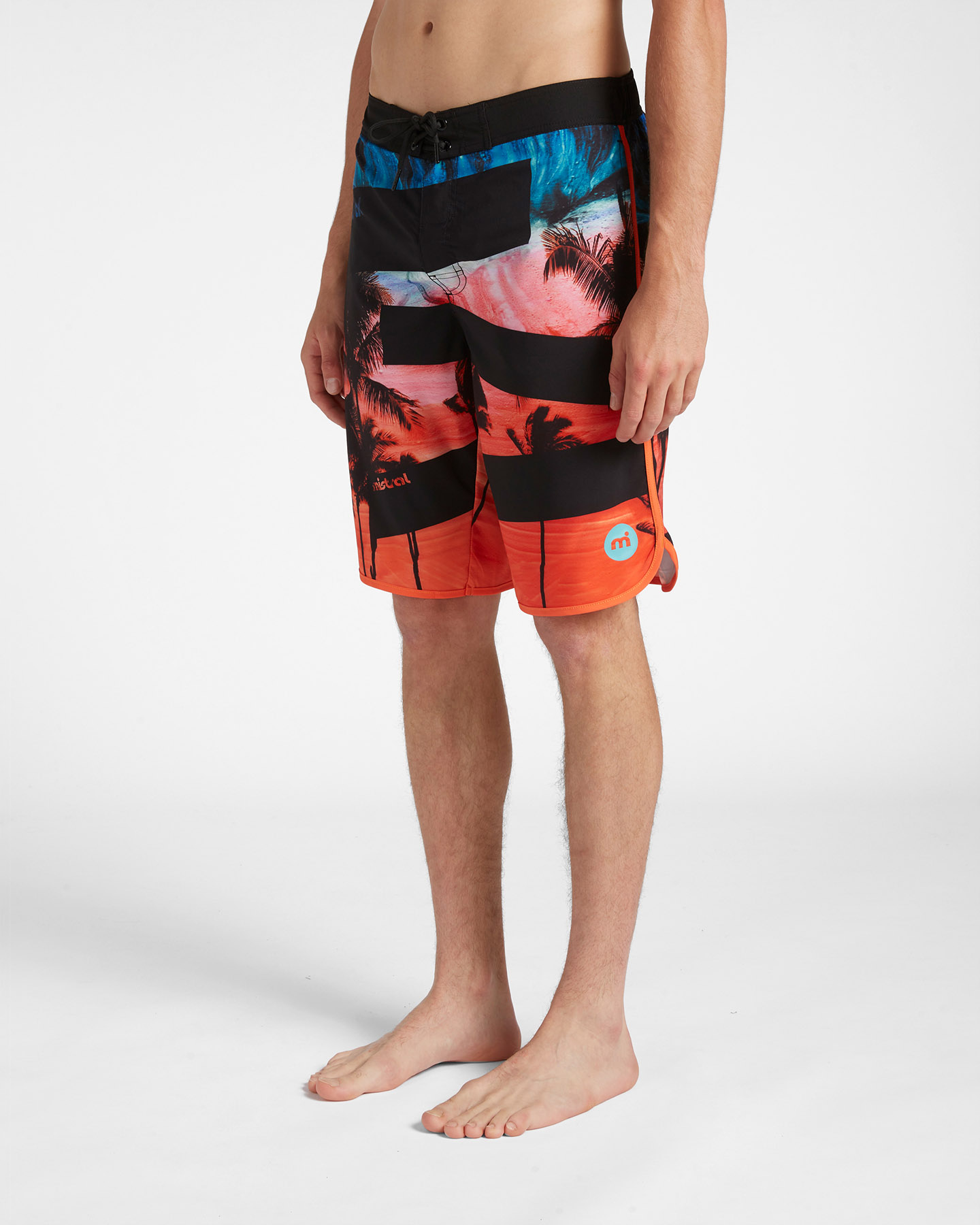 Boardshort mare MISTRAL TROPICAL M - Arancione - 2 | Cisalfa Sport