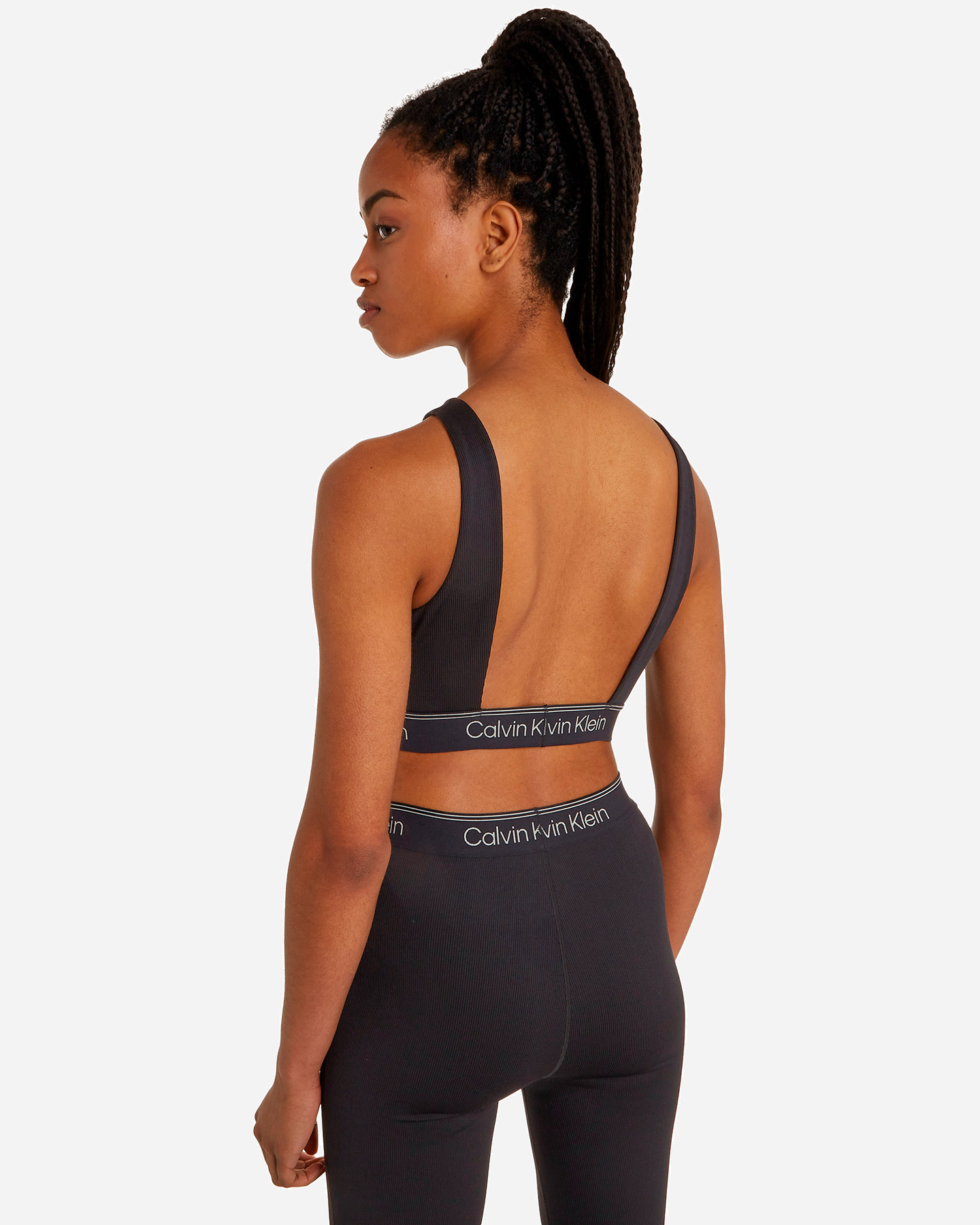 Bra training CALVIN KLEIN SPORT ELASTIC LOGO W - Nero - 3 | Cisalfa Sport