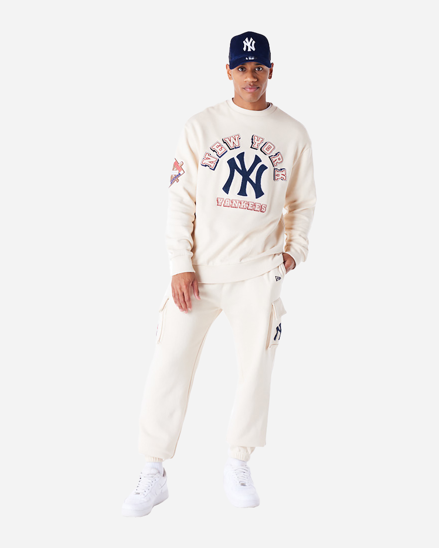 Felpa NEW ERA MLB WORLD SERIES BLOGO LA DODDGERS M - Bianco - 2 | Cisalfa Sport