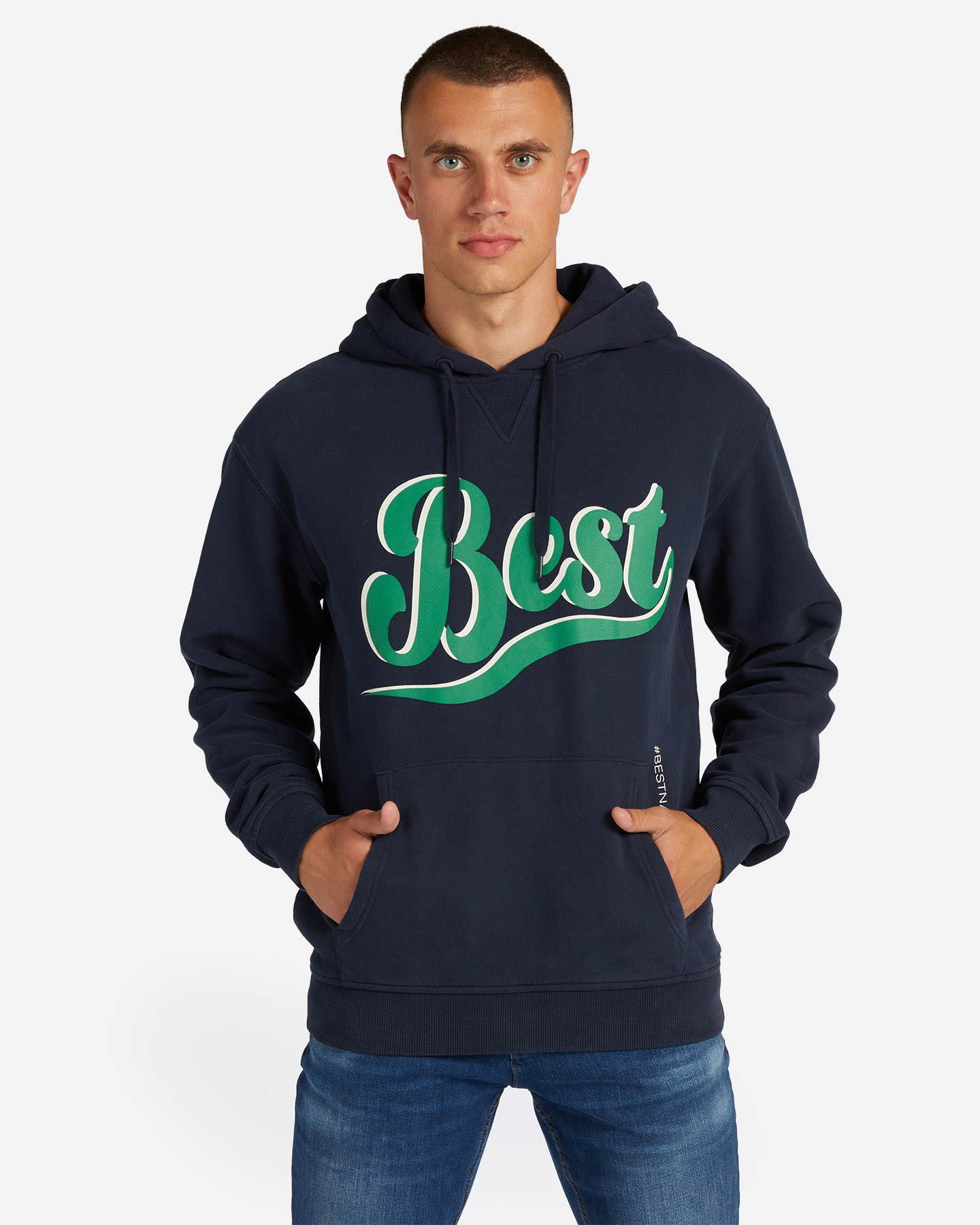 Felpa BEST COMPANY COLLEGE M - Blu - 0 | Cisalfa Sport