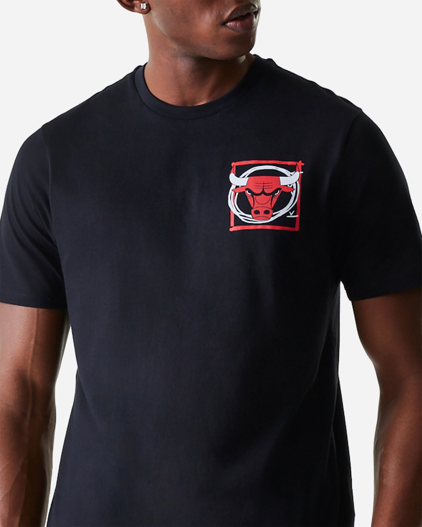 Maglia basket NEW ERA PHOTOGRAPH CHICAGO BULLS M - Nero - 5 | Cisalfa Sport