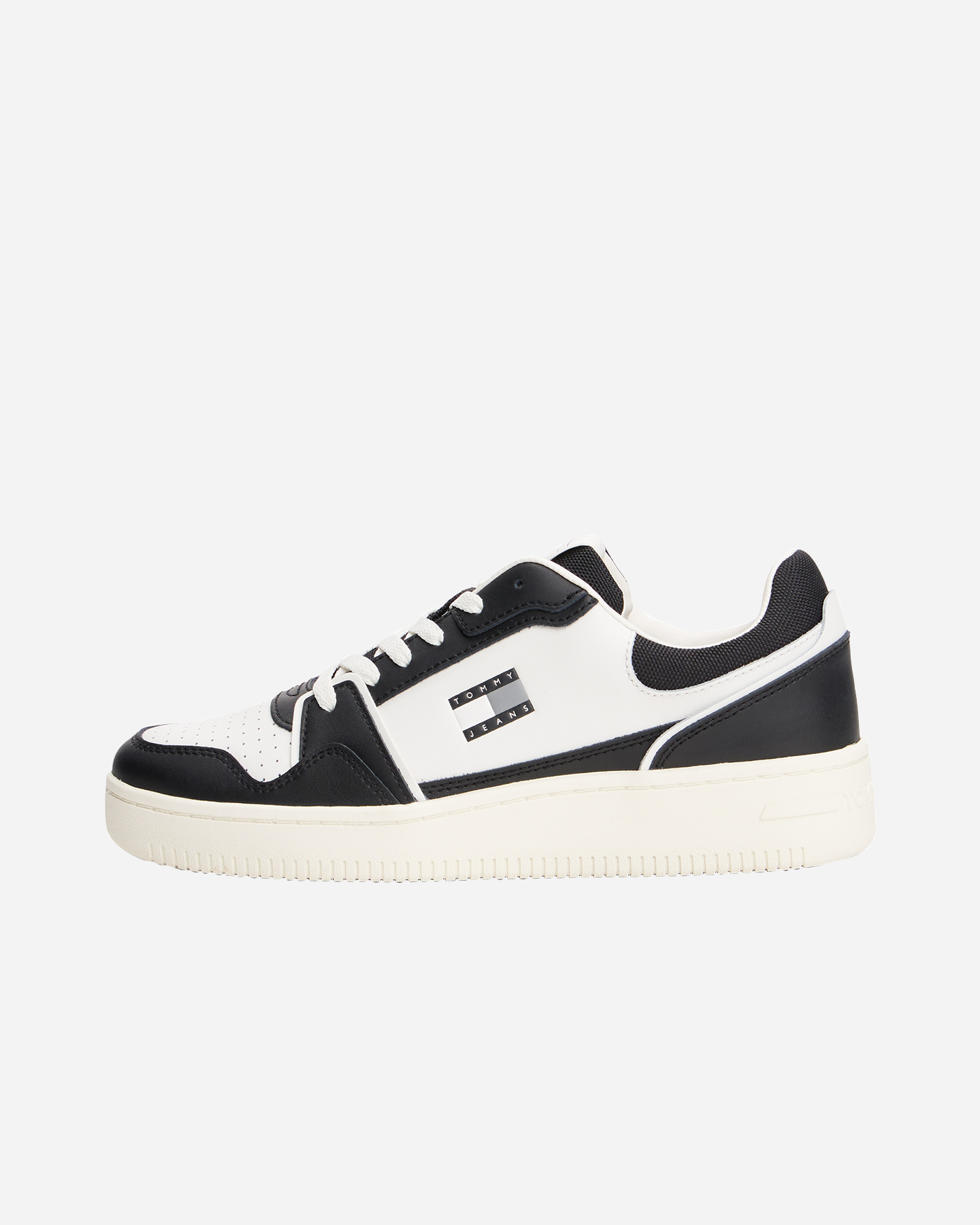 Scarpe sneakers TOMMY HILFIGER RETRO BASKET M - Nero - 3 | Cisalfa Sport