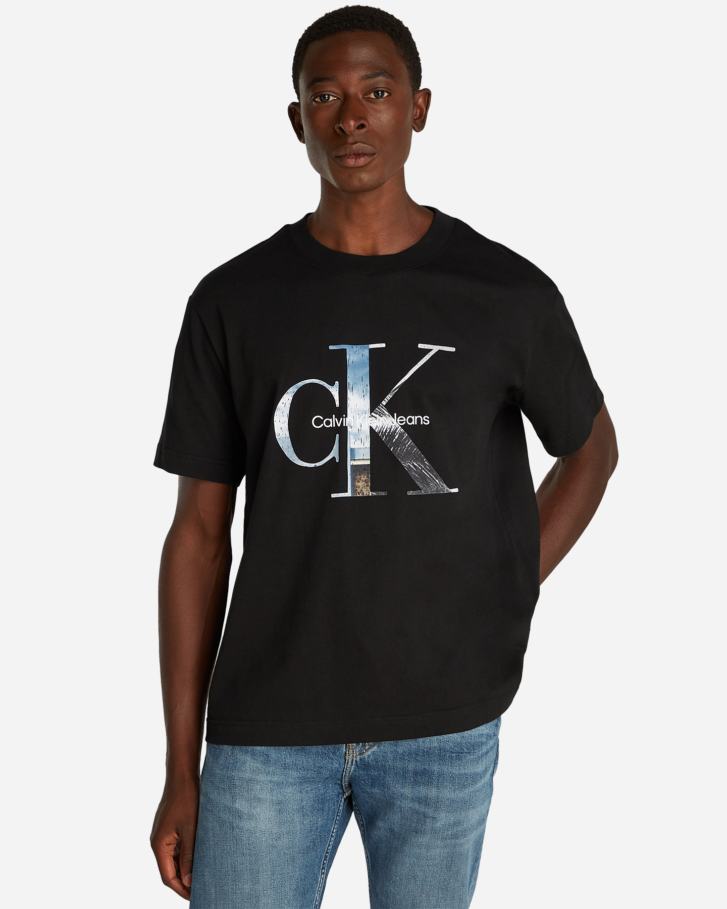T-shirt CALVIN KLEIN JEANS PHOTO MONOGRAM M - Nero - 2 | Cisalfa Sport
