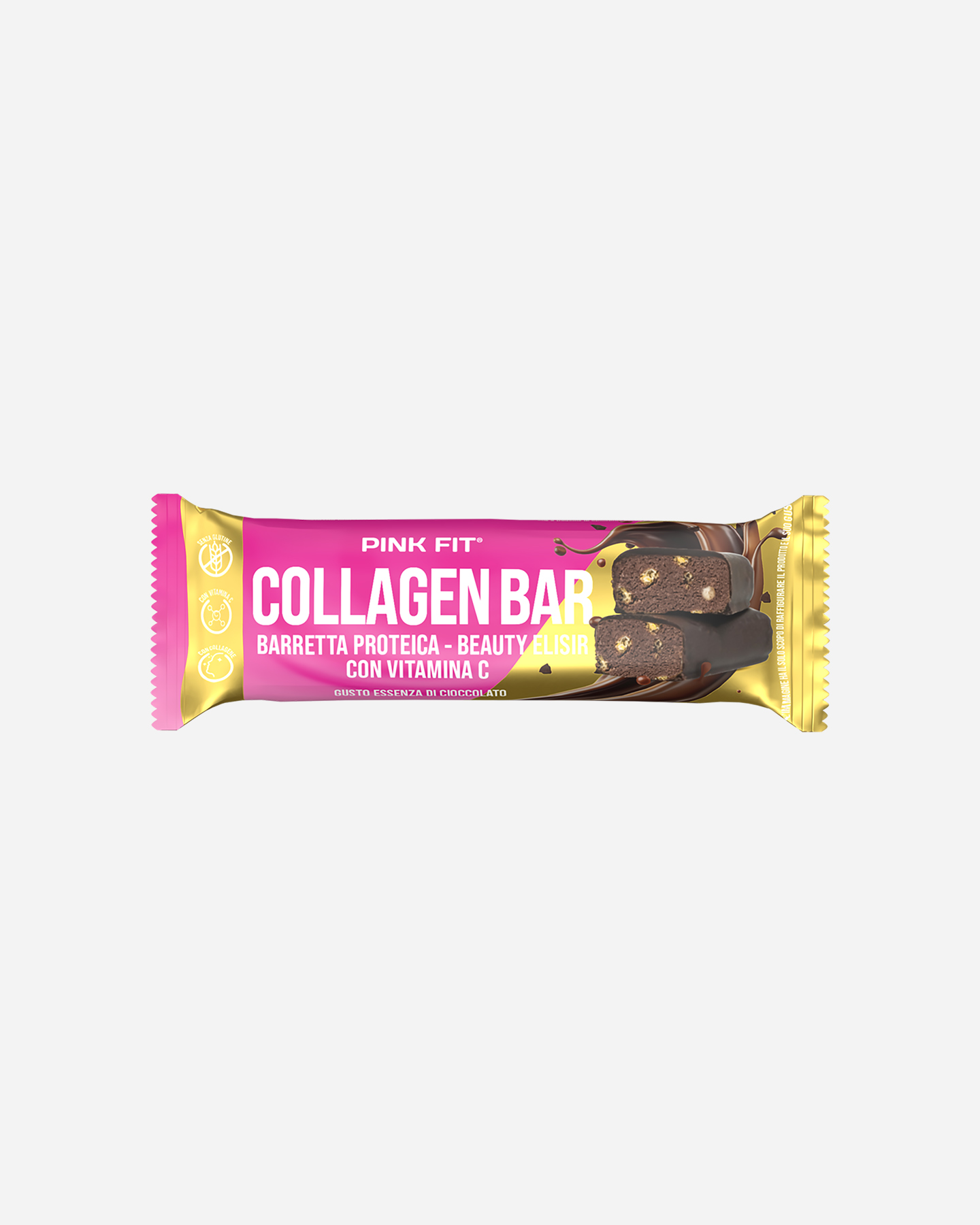 Barretta proteica PROACTION FIT COLLAGEN BAR ESSENZA DI CIOCCOLA  - 0 | Cisalfa Sport