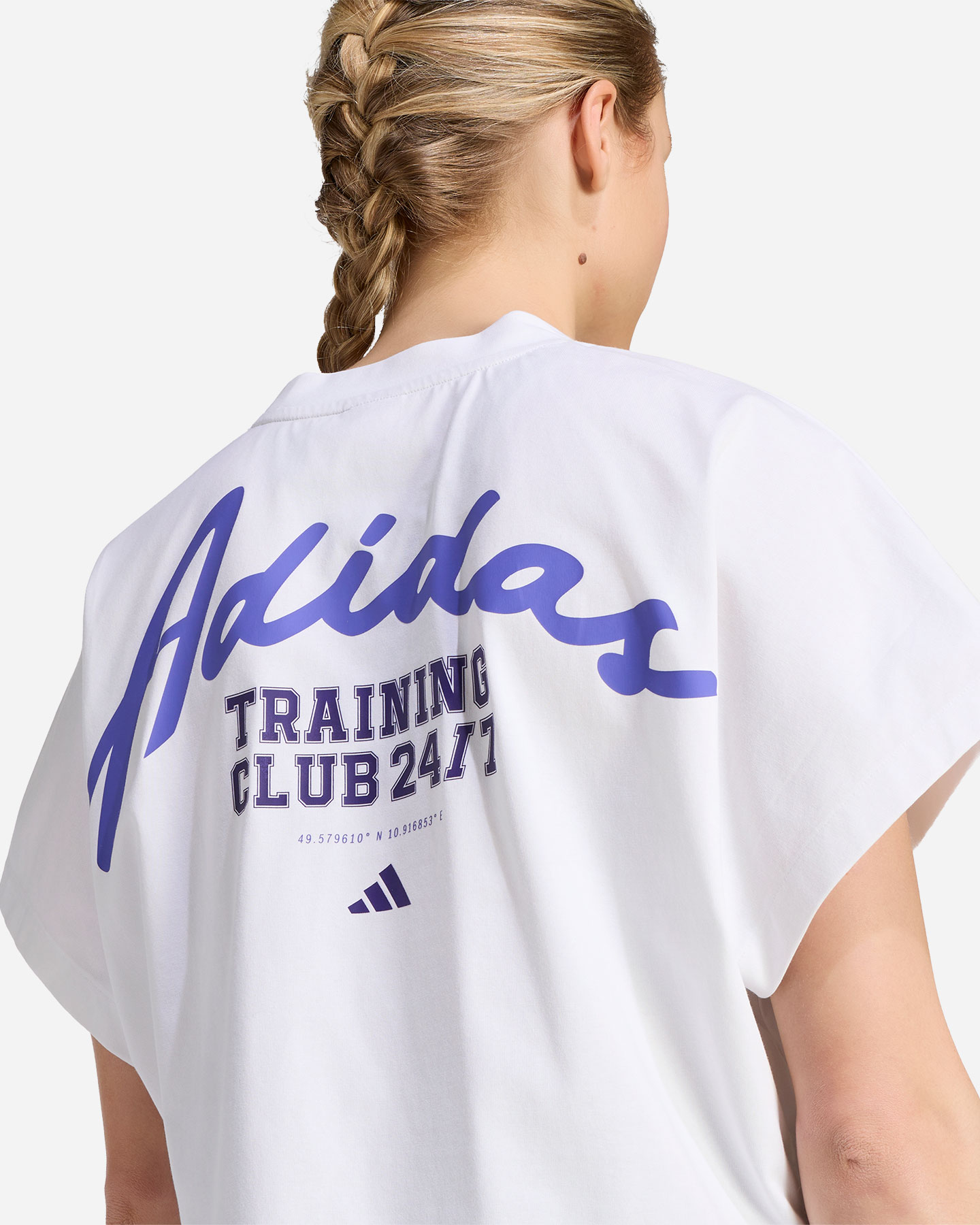 T-shirt training ADIDAS PRIMELIFT WORKOUT GRAPHICS W - Bianco - 5 | Cisalfa Sport