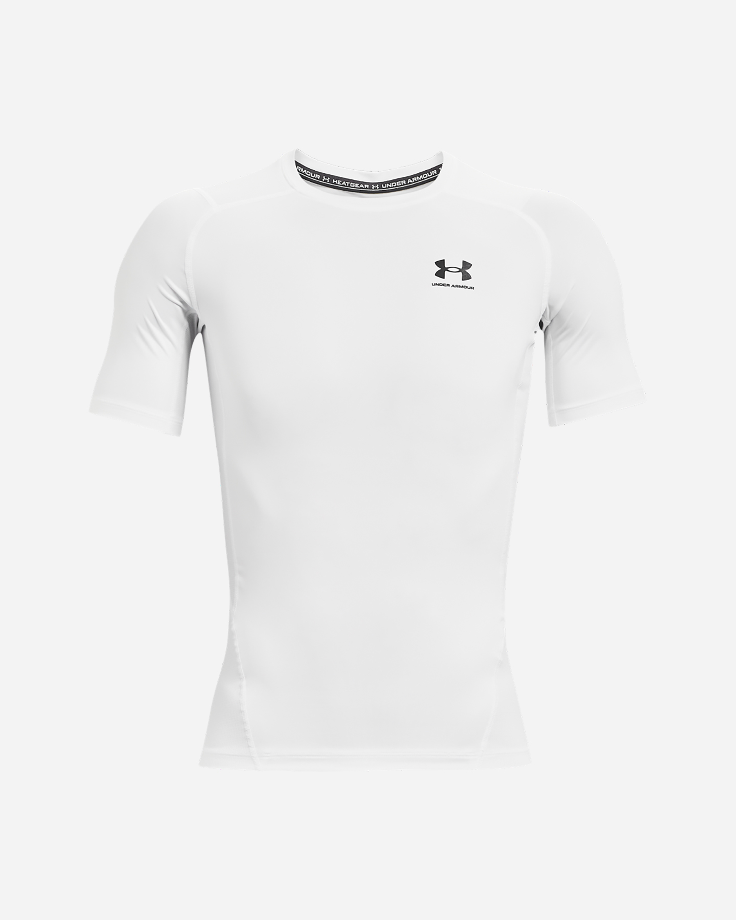 Under Armour Hg Compression Ss M - T-shirt Training - Uomo - Bianco