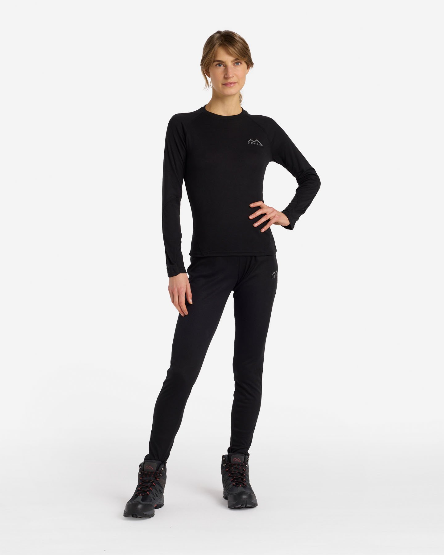 Maglia intimo tecnico 8848 MOUNTAIN ESSENTIAL W - Nero - 2 | Cisalfa Sport