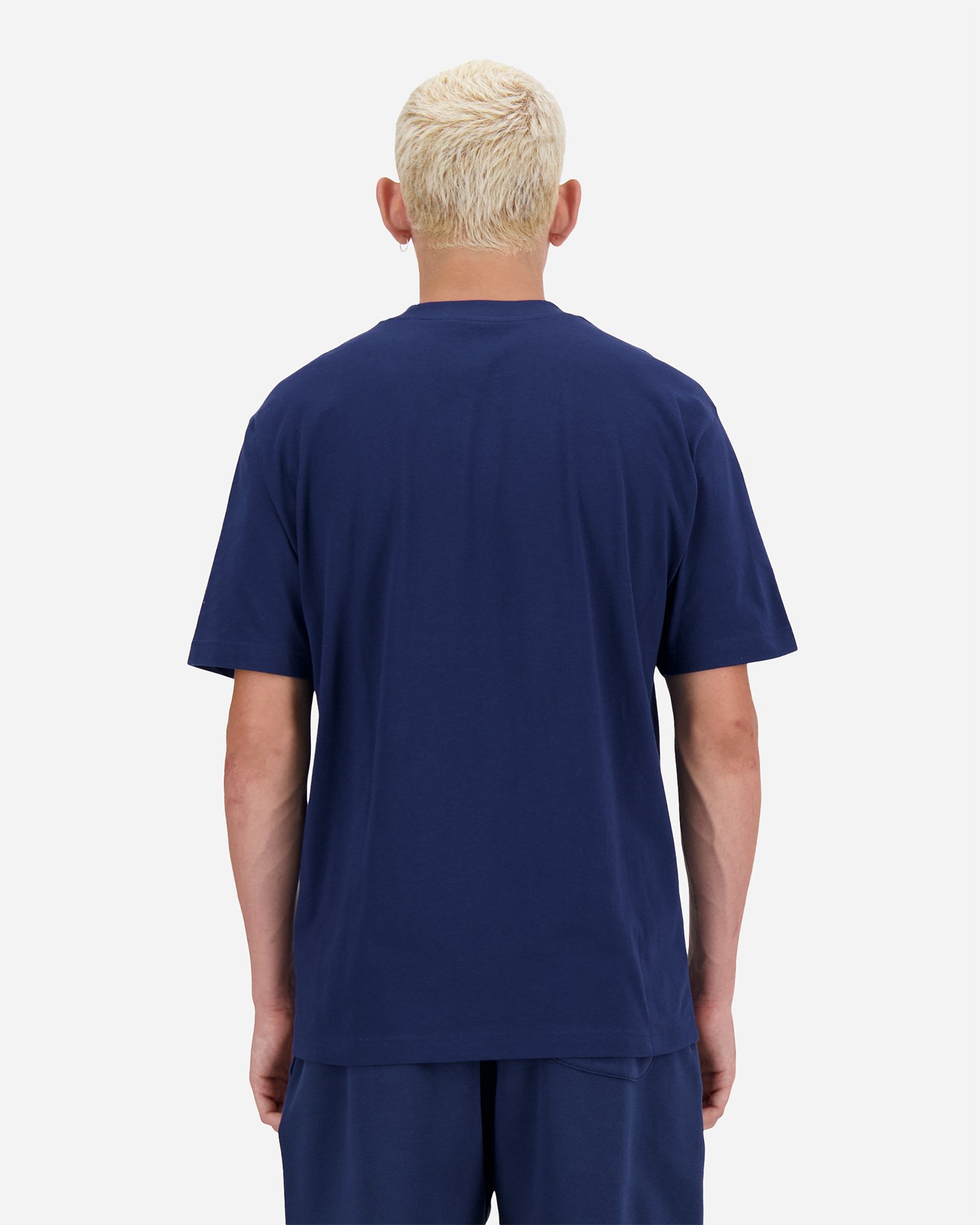 T-shirt NEW BALANCE SMALL LOGO SPORT ESSENTIAL M - Blu Navy - 2 | Cisalfa Sport