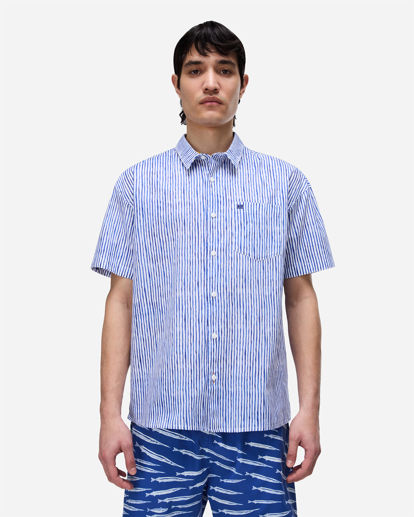 Camicia NAPAPIJRI ELIOR ALL OVER PRINTED M - Color mix - 2 | Cisalfa Sport