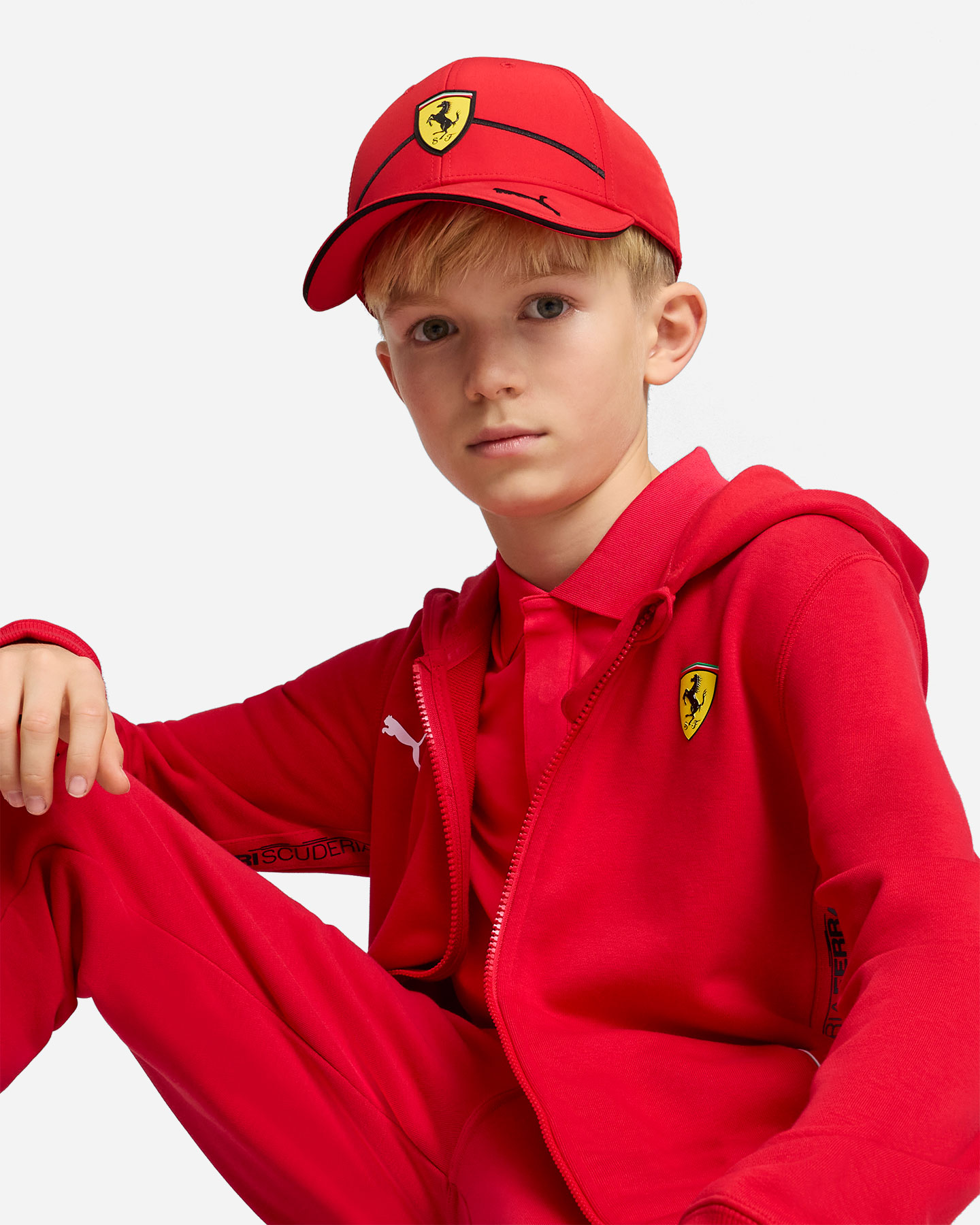Cappellino PUMA FERRARI RACE JR - Rosso - 2 | Cisalfa Sport