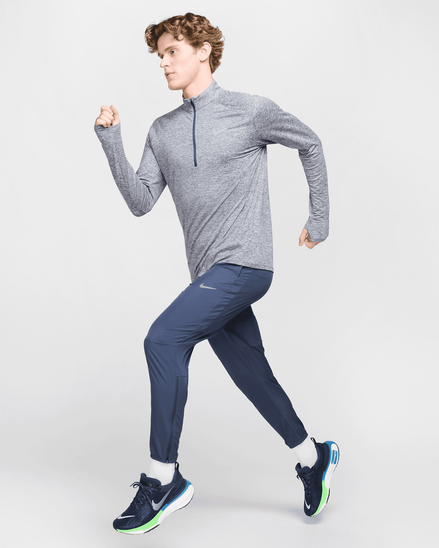 Maglia running NIKE DRI FIT STRIDE M - Nero - 2 | Cisalfa Sport