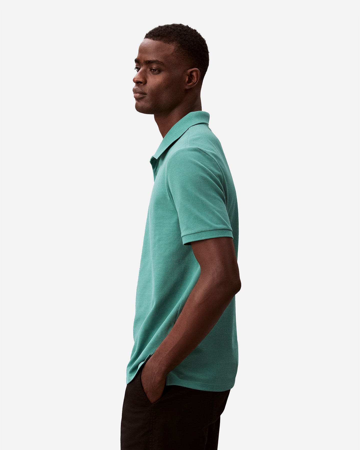 Polo CALVIN KLEIN JEANS SMALL LOGO M - Verde - 2 | Cisalfa Sport