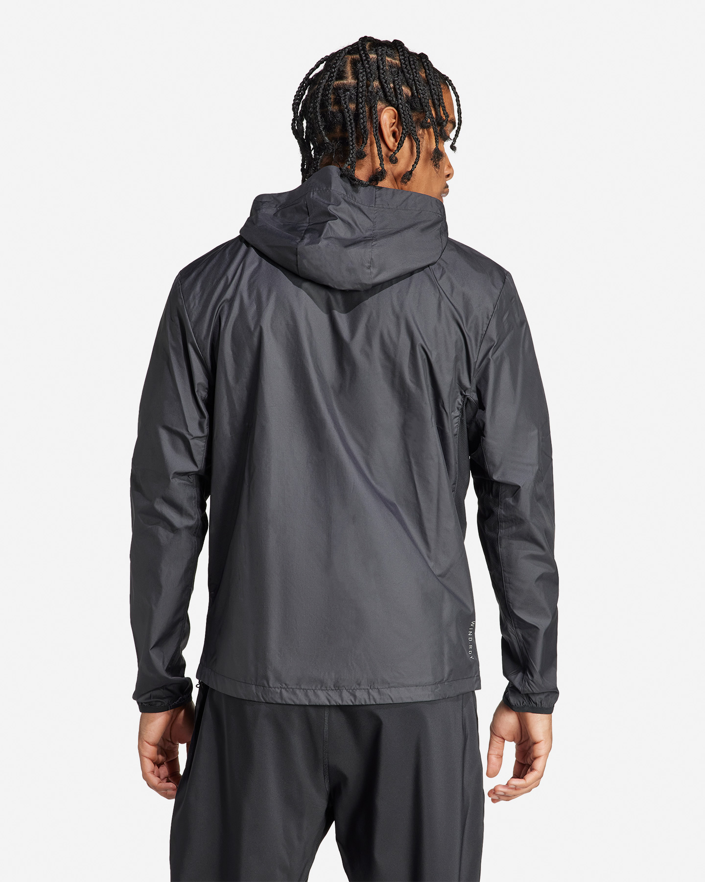 Giacca running ADIDAS OTR M - Nero - 2 | Cisalfa Sport