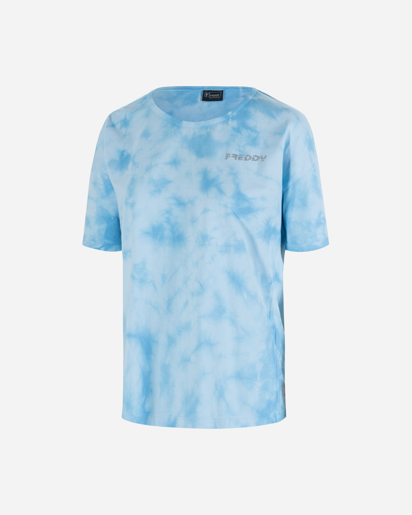 T-shirt FREDDY TYE&DYE W - Azzurro - 0 | Cisalfa Sport