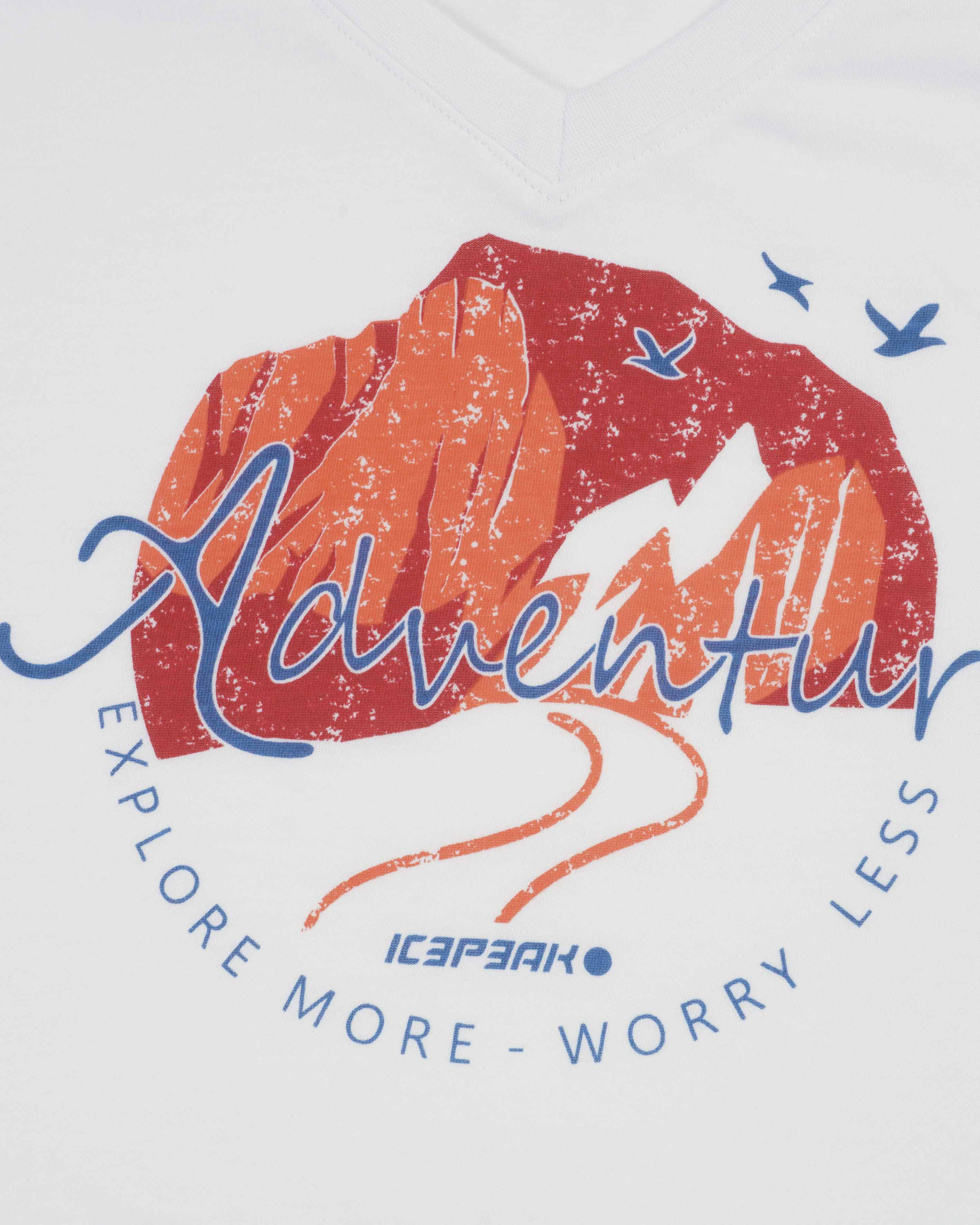 T-shirt ICEPEAK BEAUNE W - Bianco - 4 | Cisalfa Sport