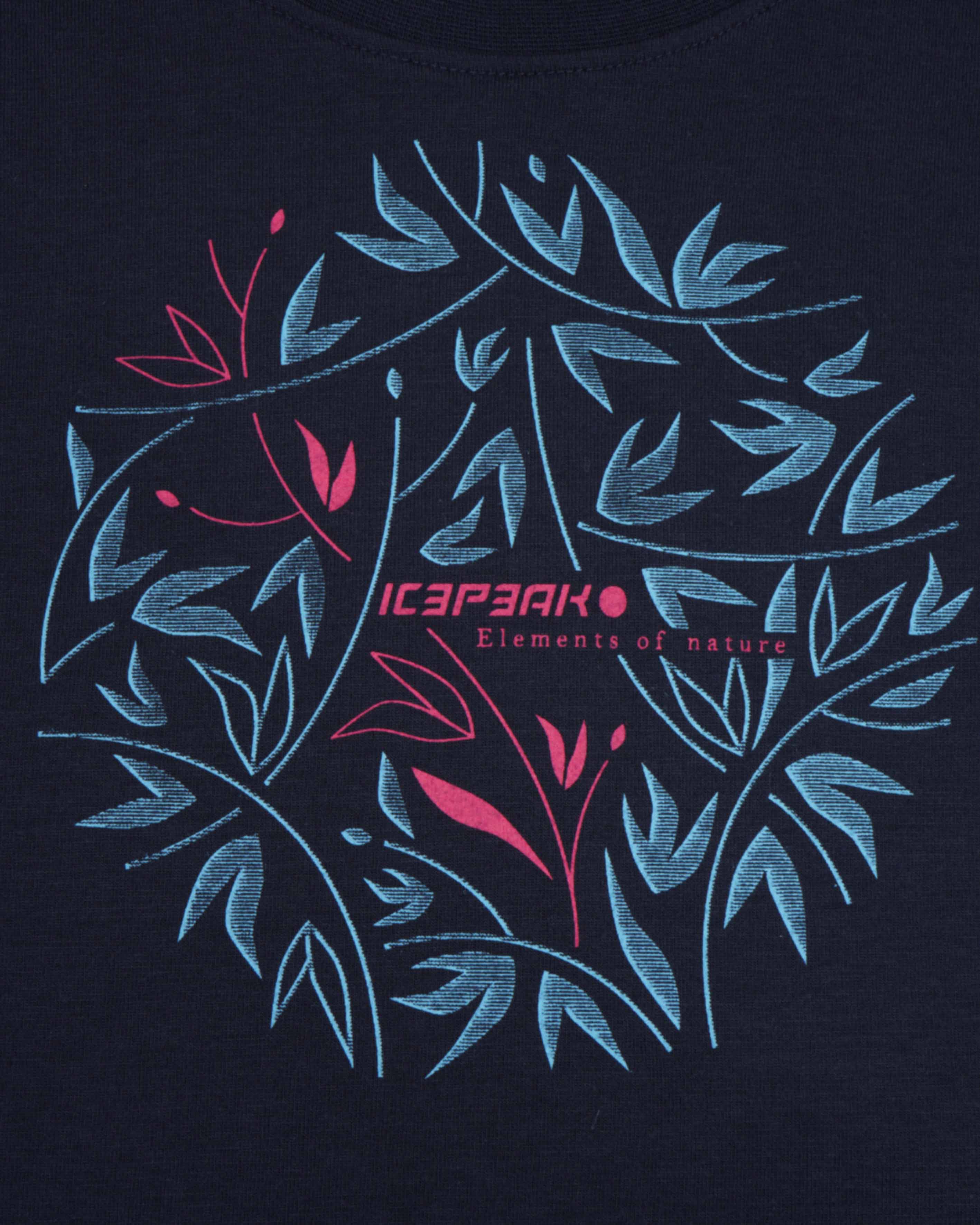 T-shirt ICEPEAK BELCHER W - Blu - 4 | Cisalfa Sport