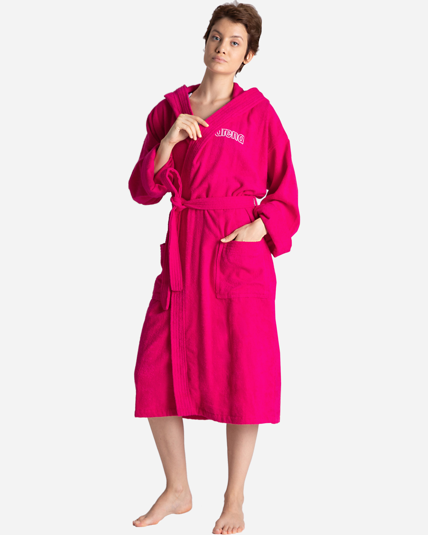 Accappatoio ARENA ZEPPELIN LIGHT W - Fucsia - 4 | Cisalfa Sport
