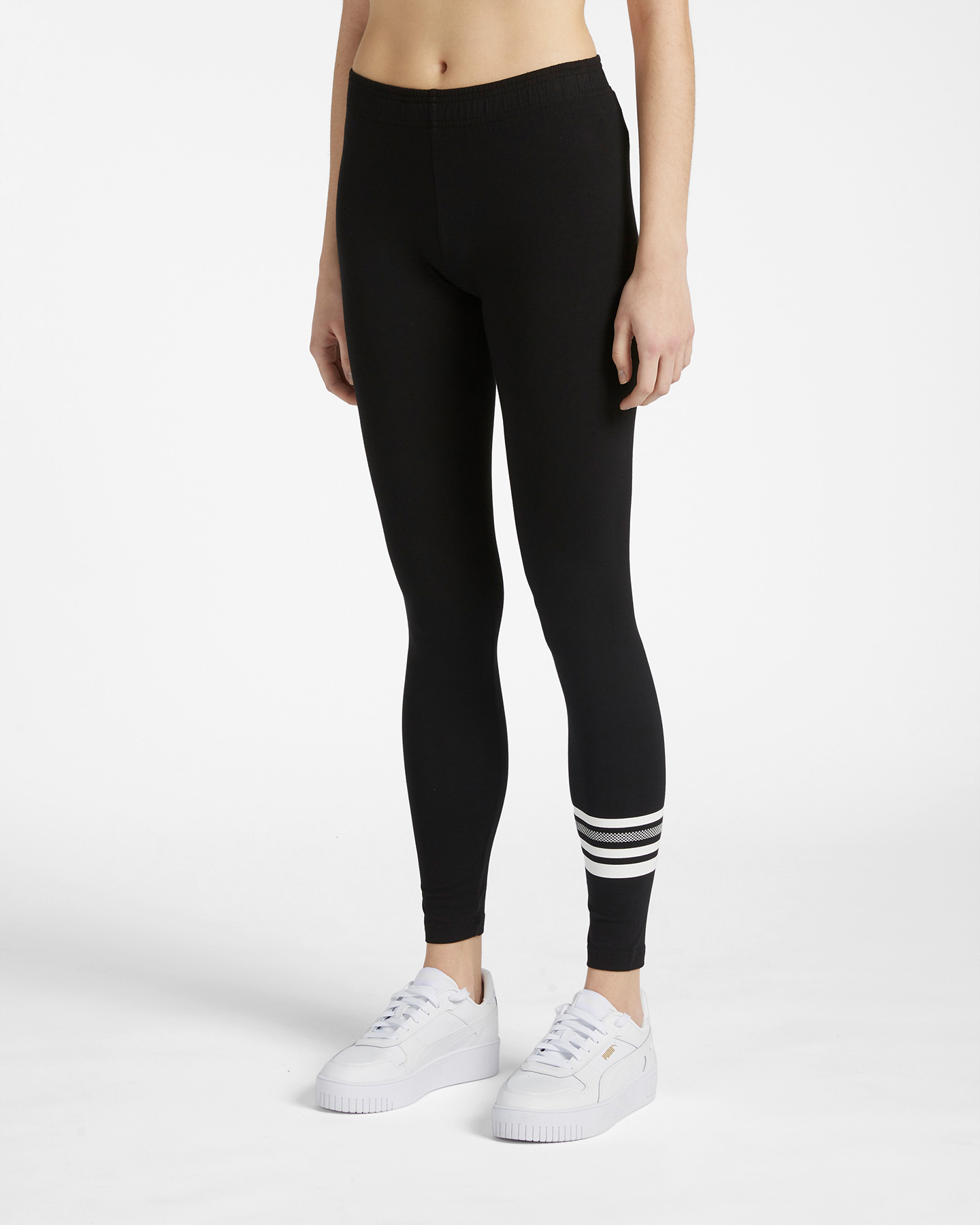 Leggings ADMIRAL VARSITY W - Nero - 2 | Cisalfa Sport